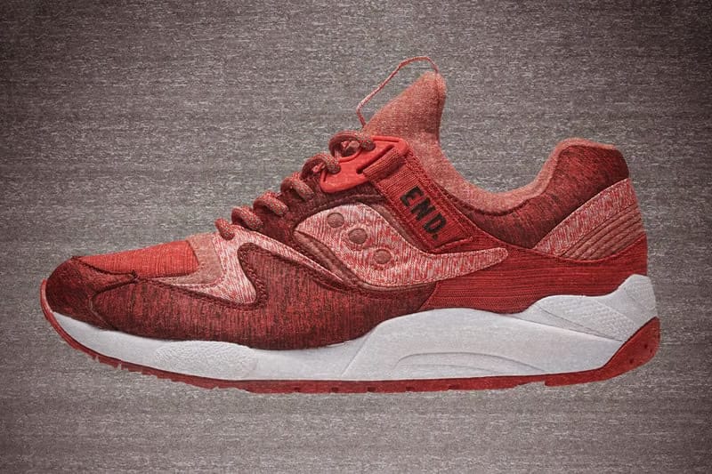 Saucony Grid 9000 End Red Noise