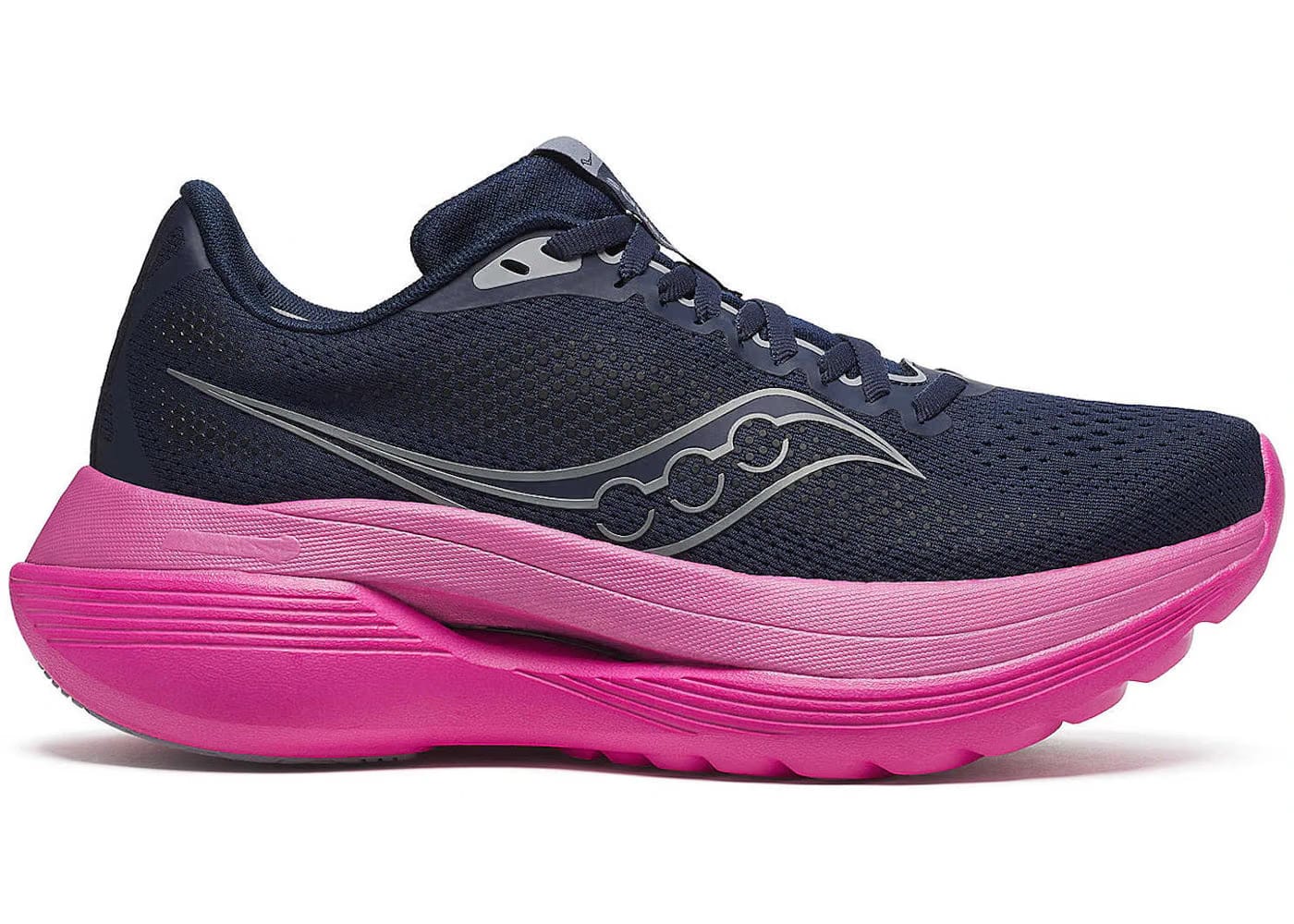 Saucony Endorphin Trainer Navy Fuchsia Womens