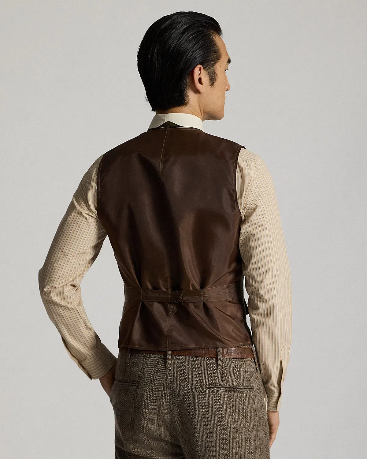 Ralph Lauren WoolCotton Herringbone Vest