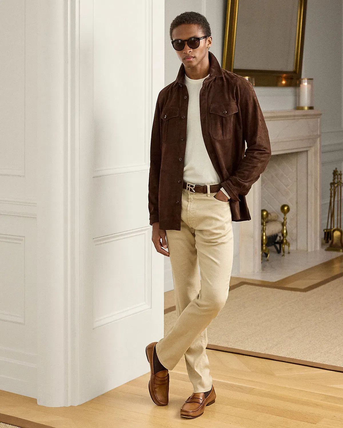 Ralph Lauren Slim Fit Stretch LinenCotton Jean