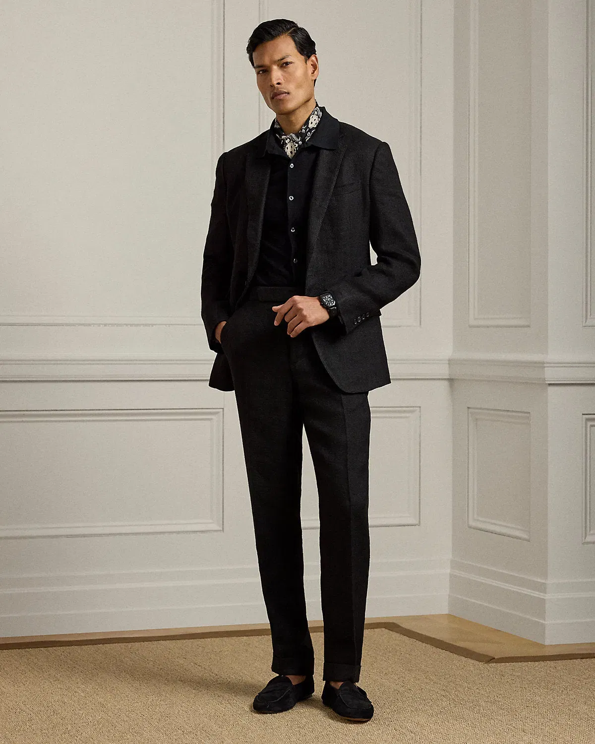 Ralph Lauren Kent HandTailored Herringbone Jacket