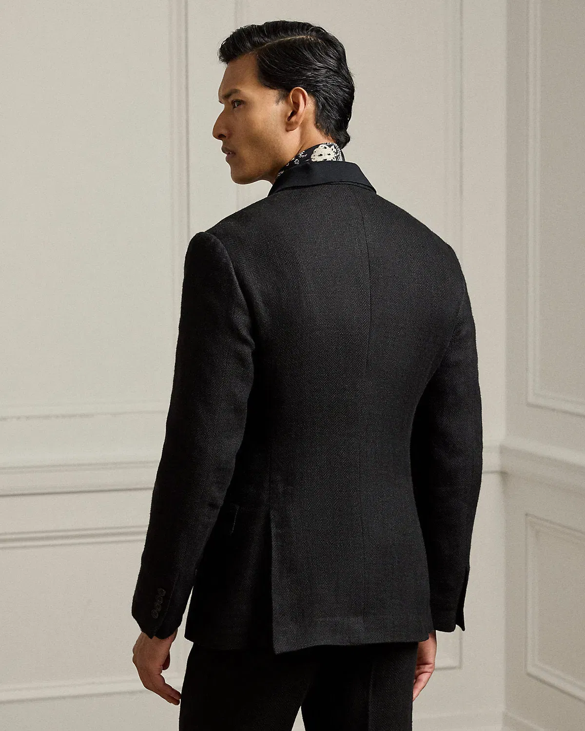Ralph Lauren Kent HandTailored Herringbone Jacket