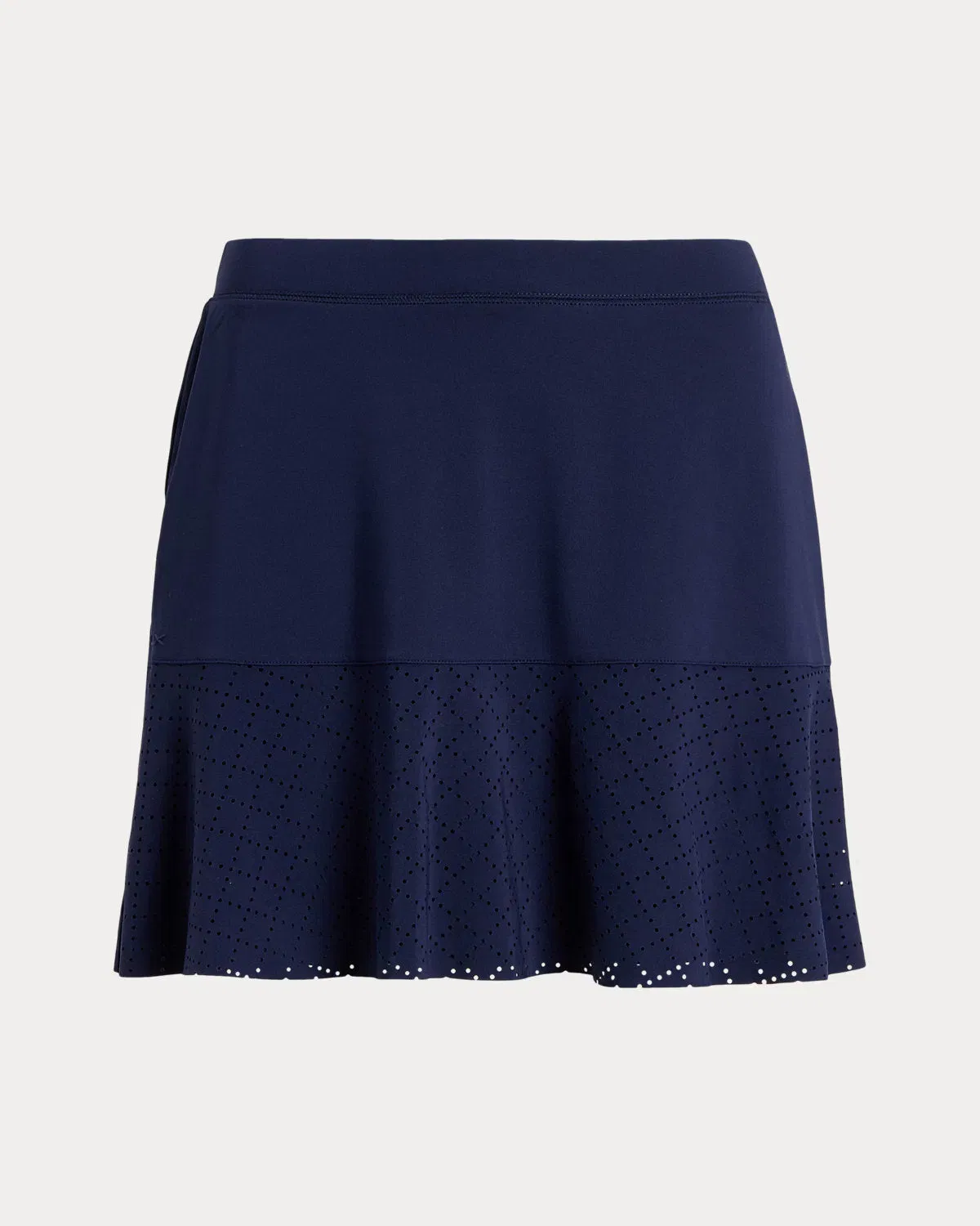 Ralph Lauren Eyelet Interlock Long Skort