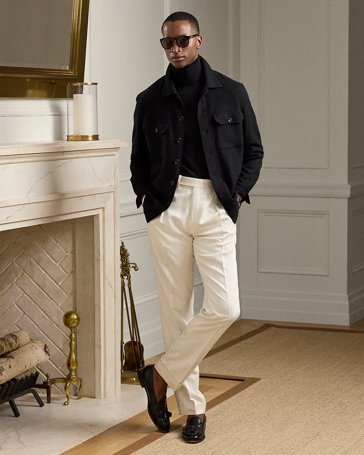 Ralph Lauren Cotton Turtleneck Sweater
