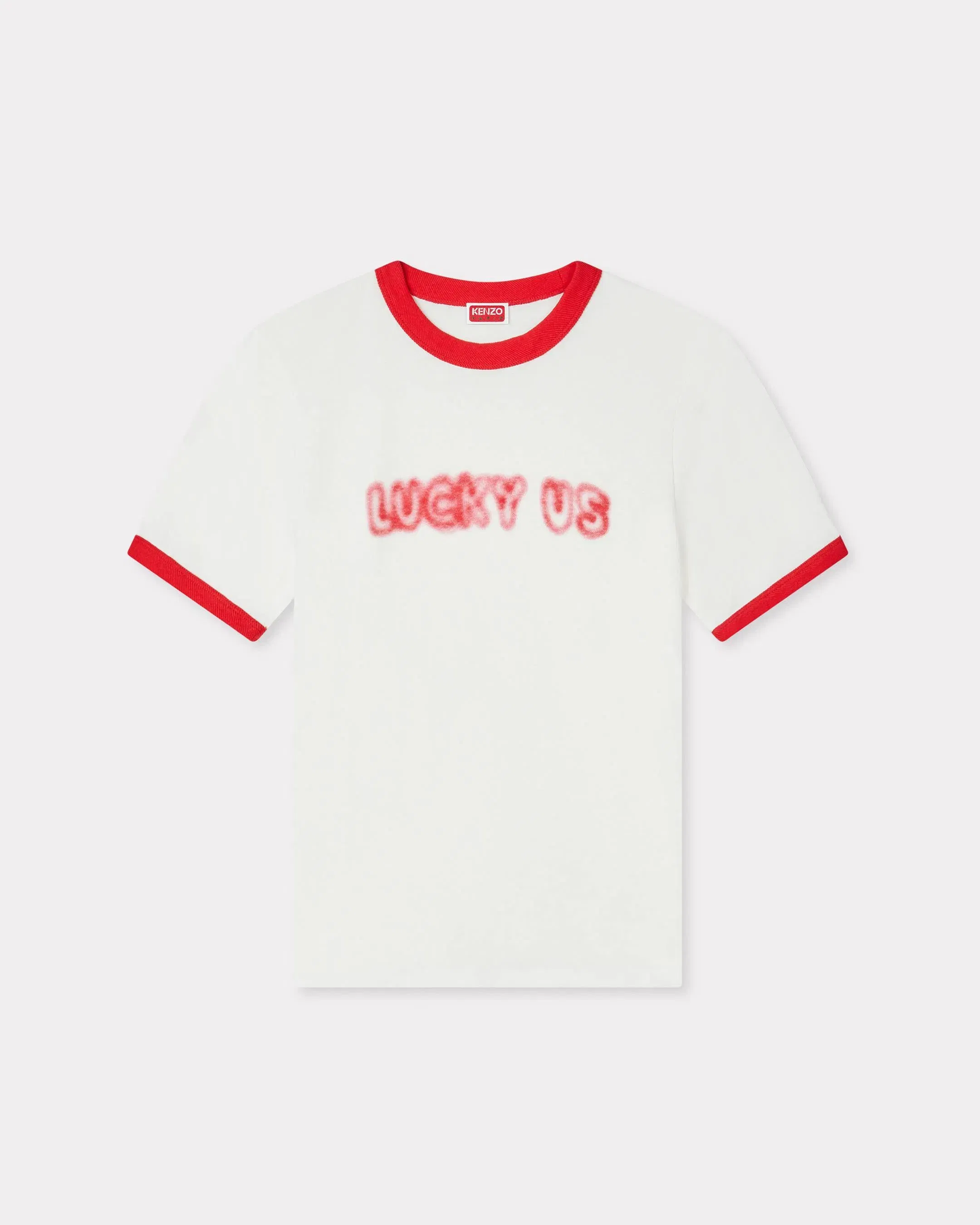 Kenzo Words Slim T-Shirt In Cotton