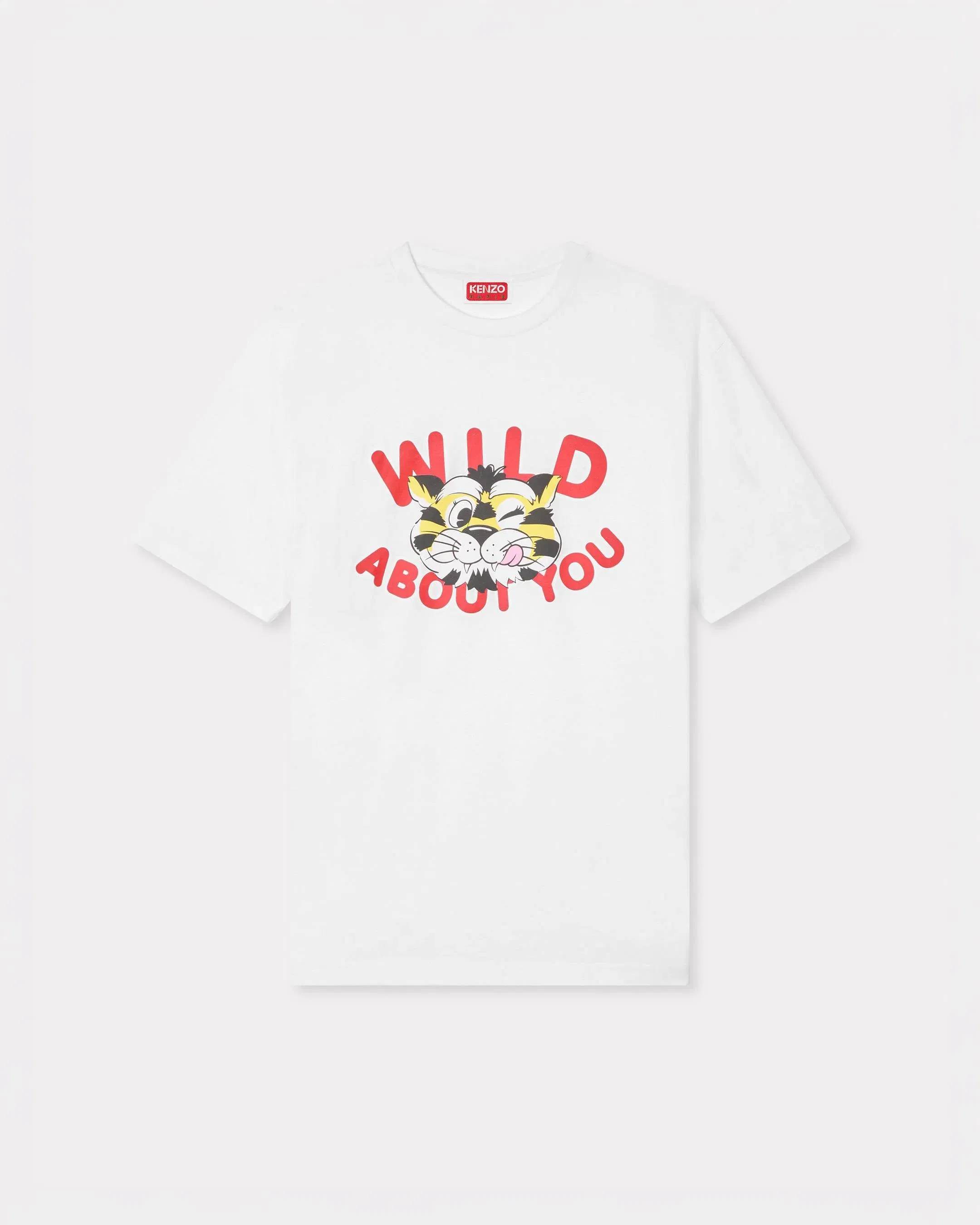 Kenzo Wild Tiger T-Shirt In Cotton