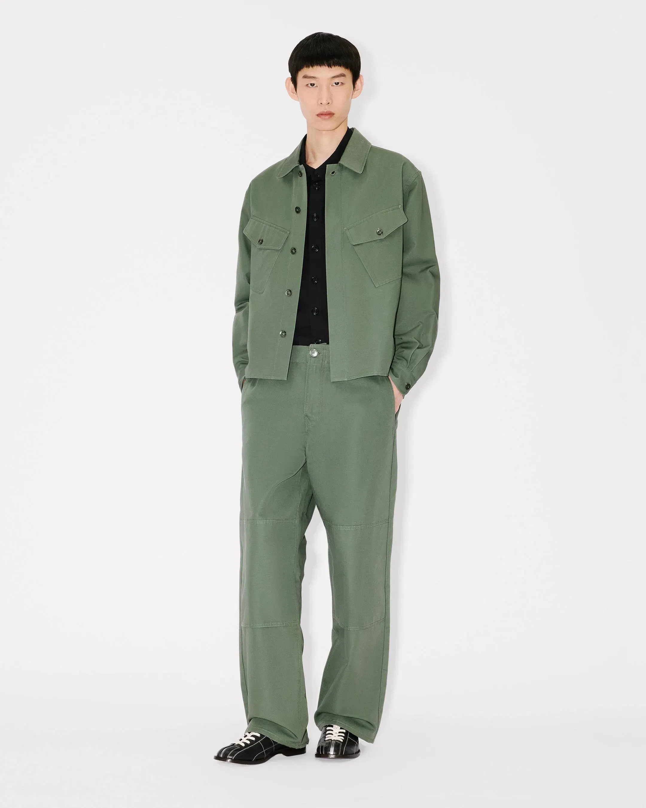 Kenzo Overshirt In Cotton