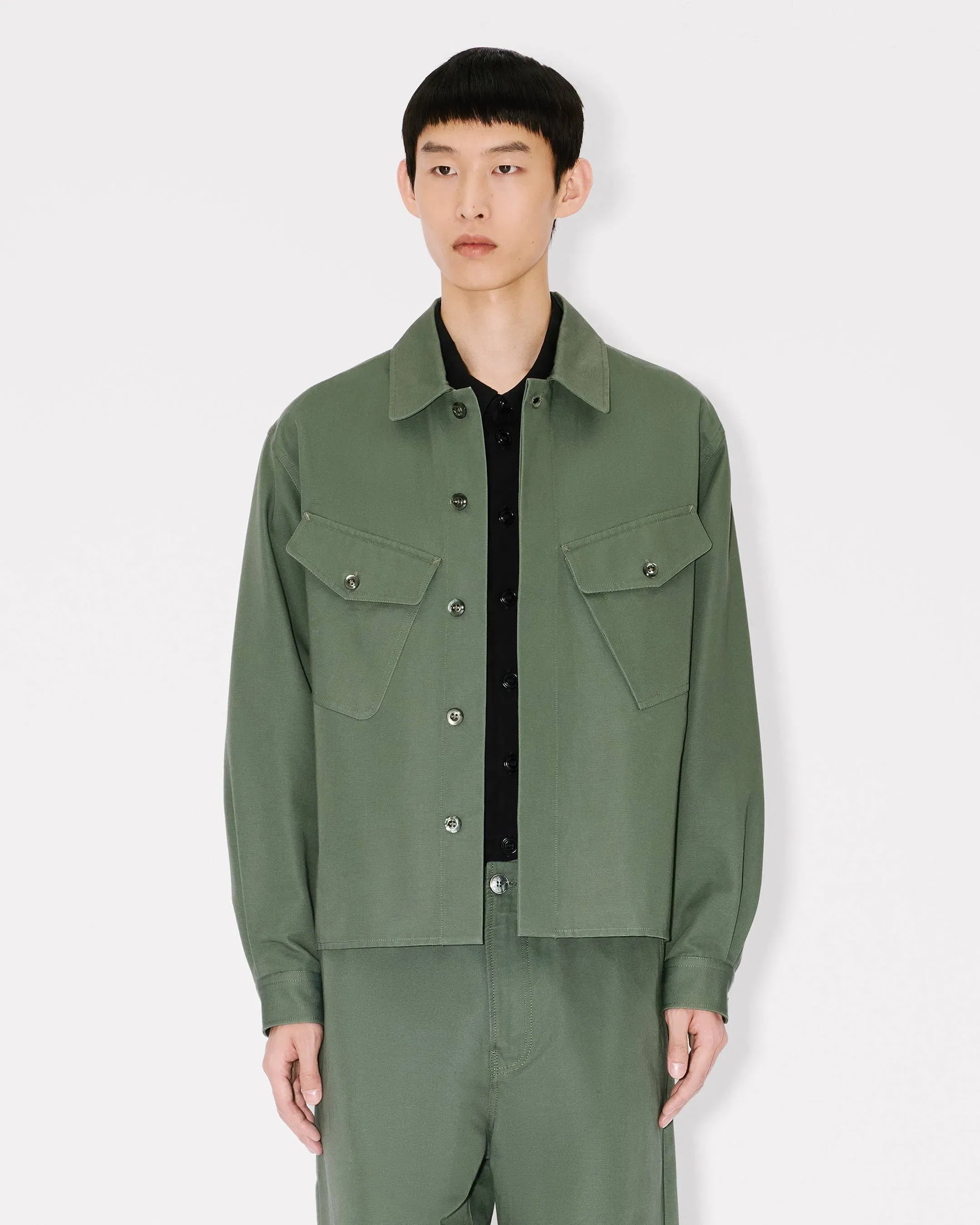 Kenzo Overshirt In Cotton