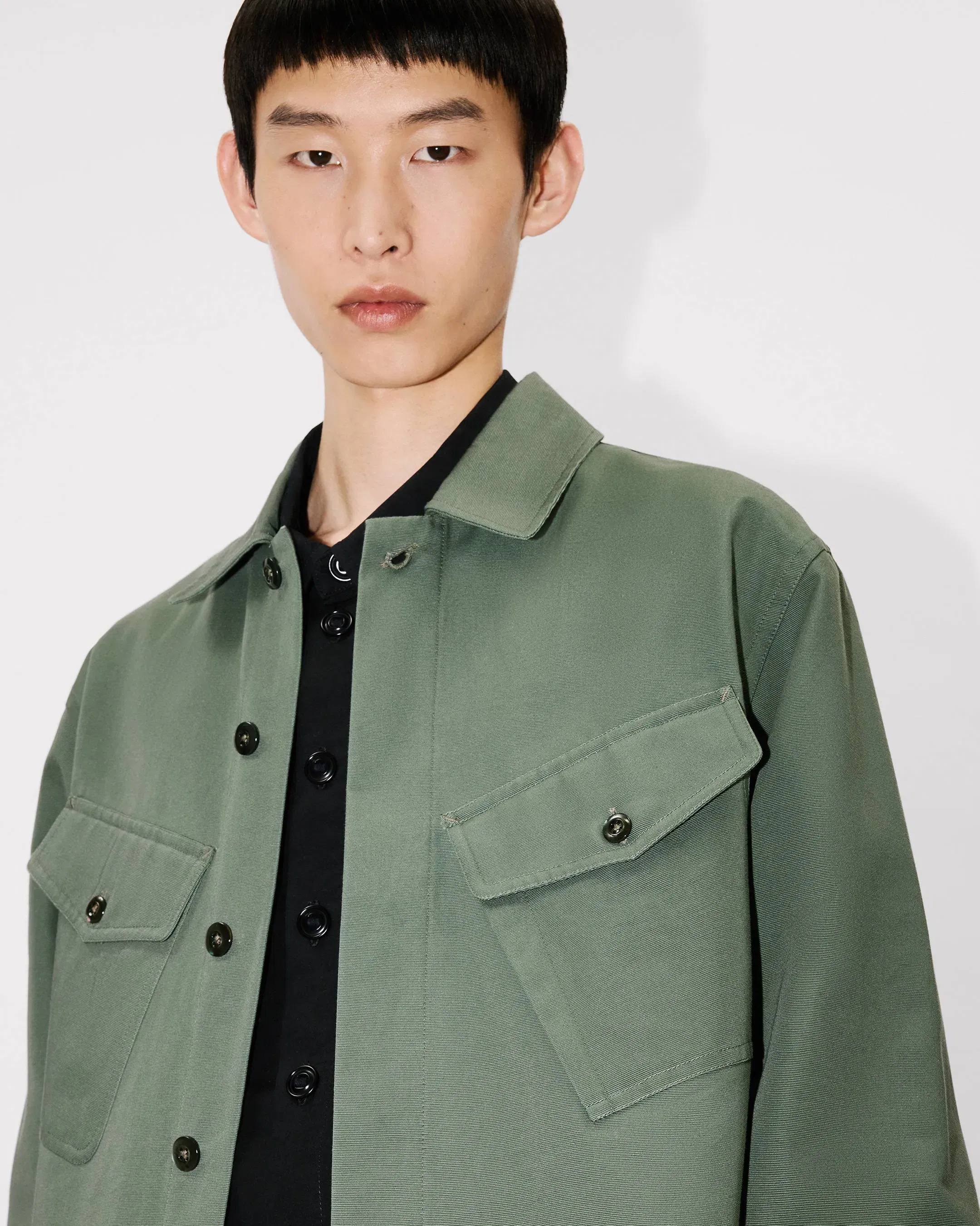 Kenzo Overshirt In Cotton