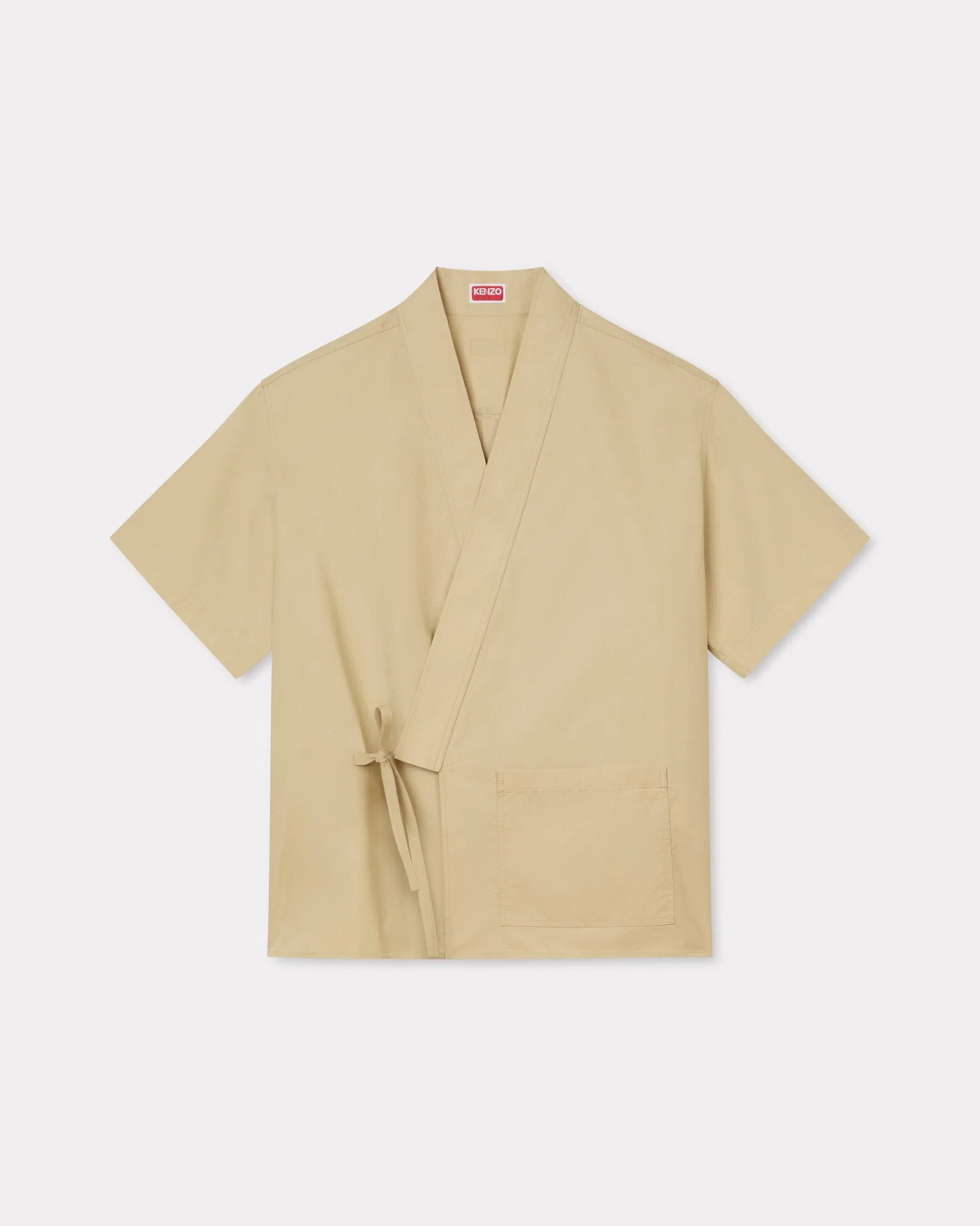 Kenzo Kimono Shirt In Cotton Ripstop