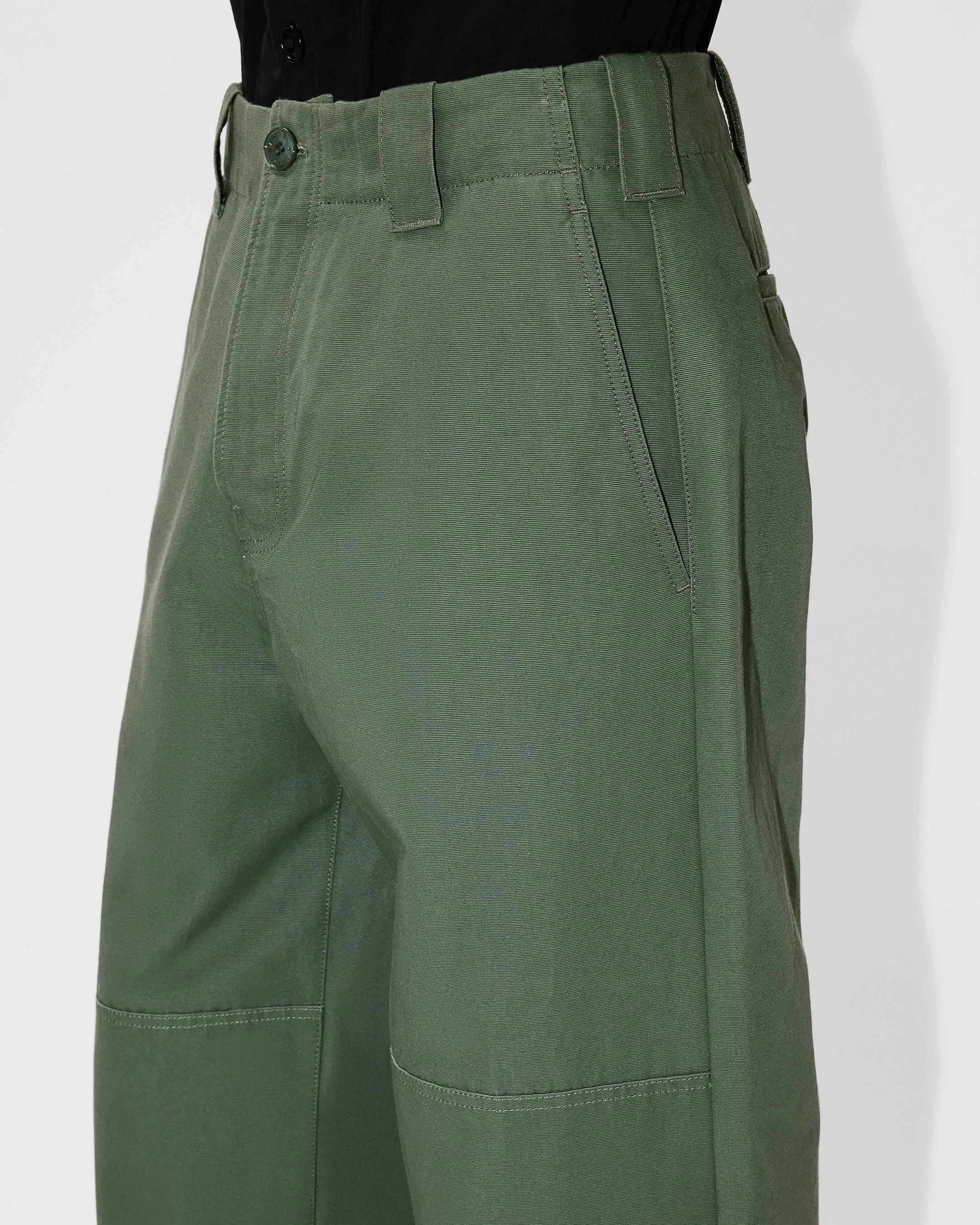 Kenzo Double Knee Chino In Cotton