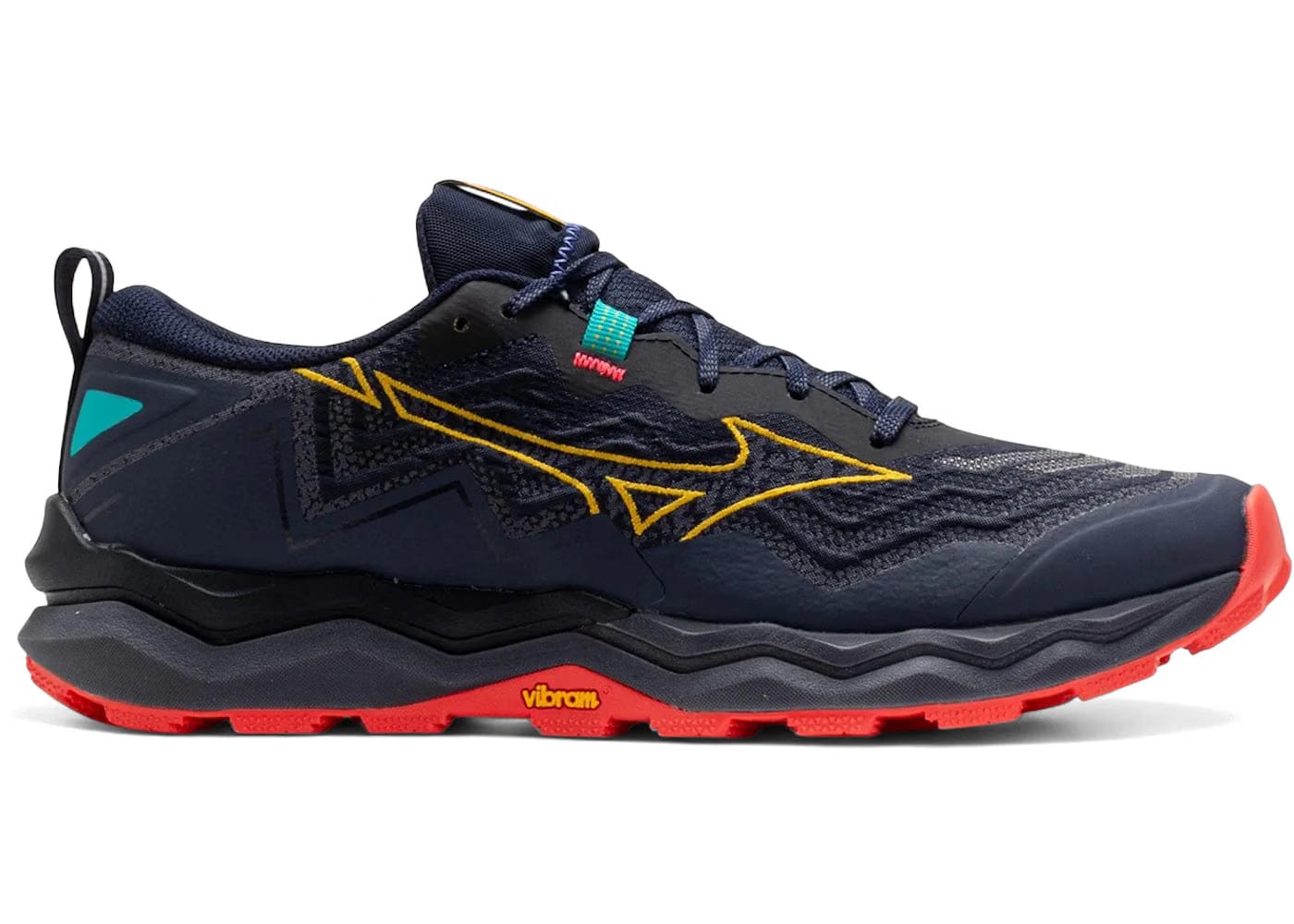 Mizuno Wave Daichi 9 Trail Baritone Blue Citrus