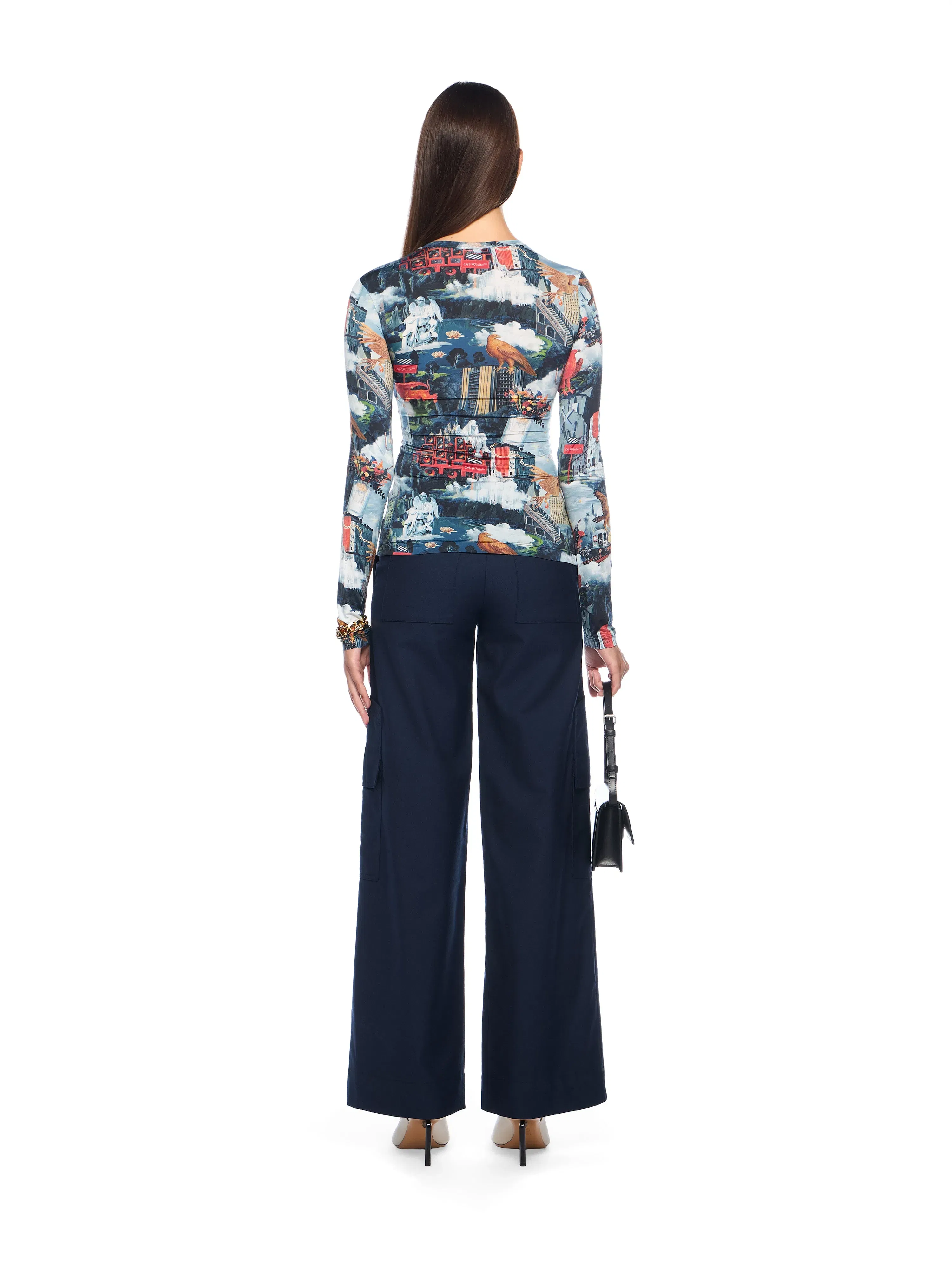 Off-White World Paint Second Skin Crew
