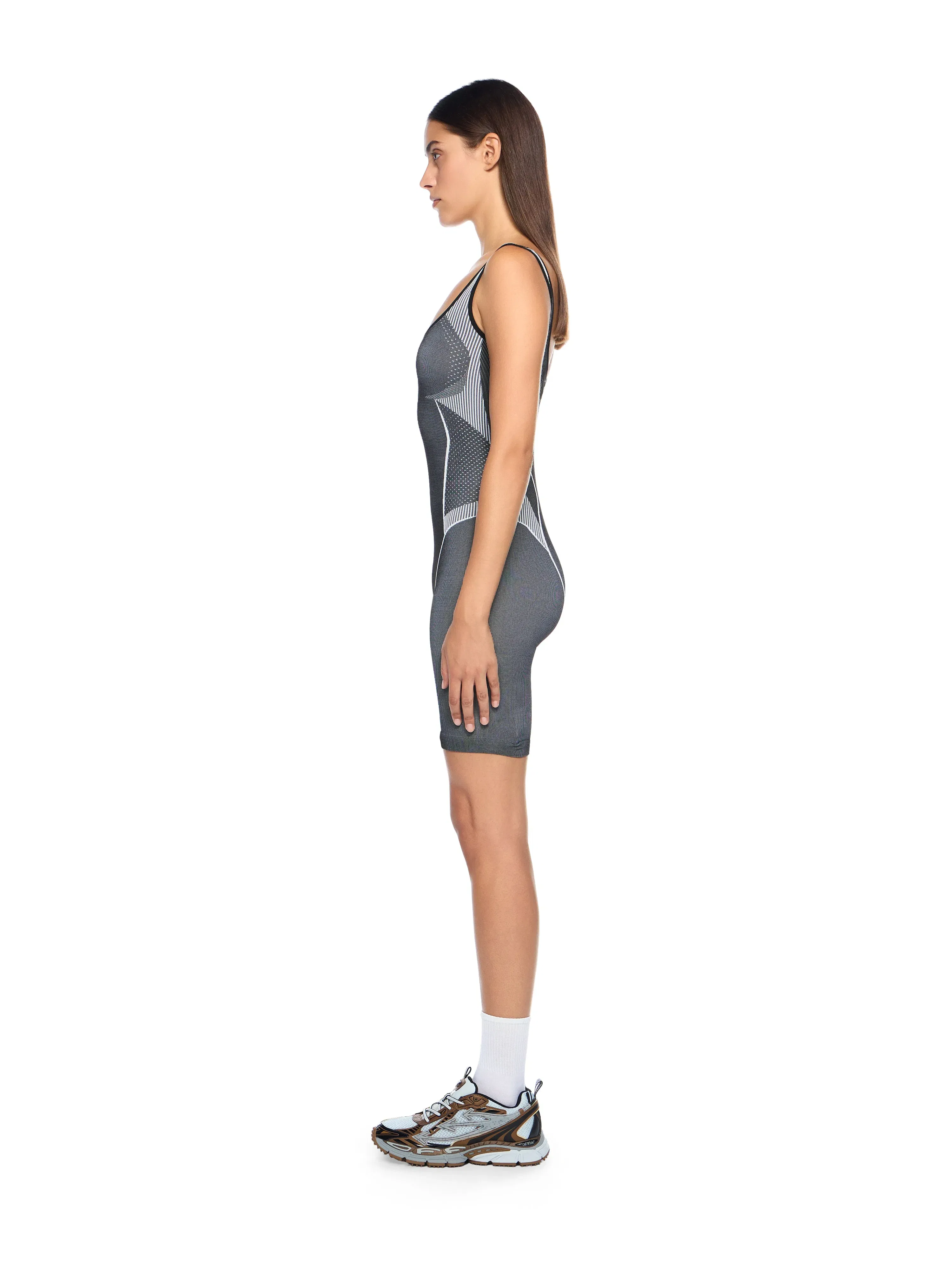Off-White Race Logo Arrow Seamless Onesie