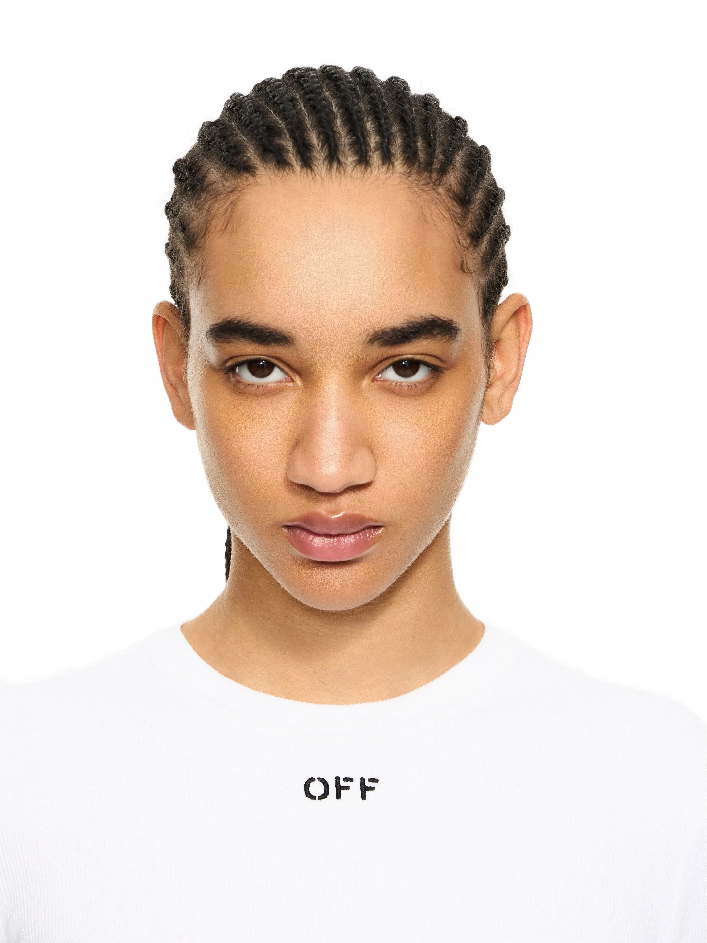 Off-White Off Stamp Ribbed Longsleeved Crewneck