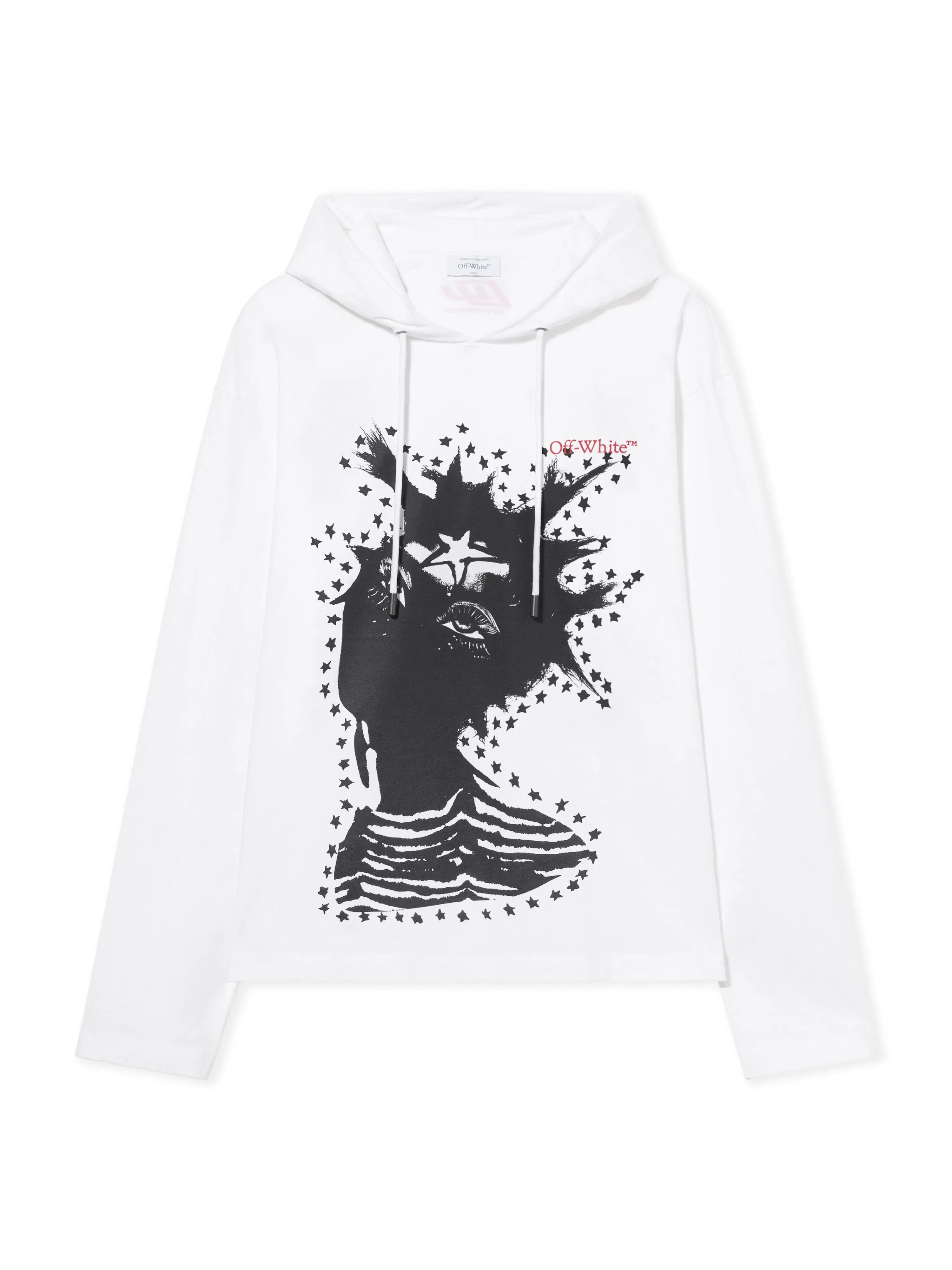 Off-White Desert Arrow 90S Hooded Longsleeve T-Shirt