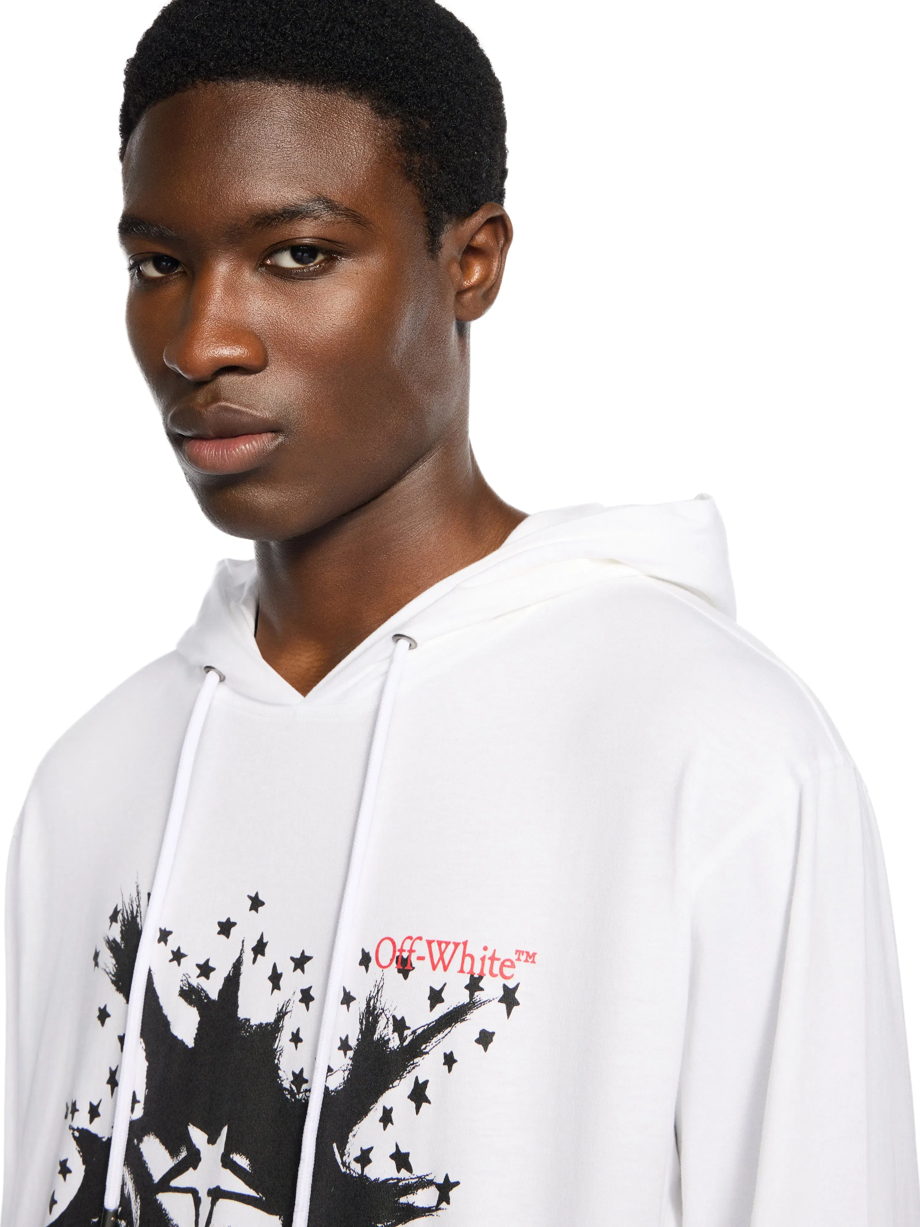 Off-White Desert Arrow 90S Hooded Longsleeve T-Shirt