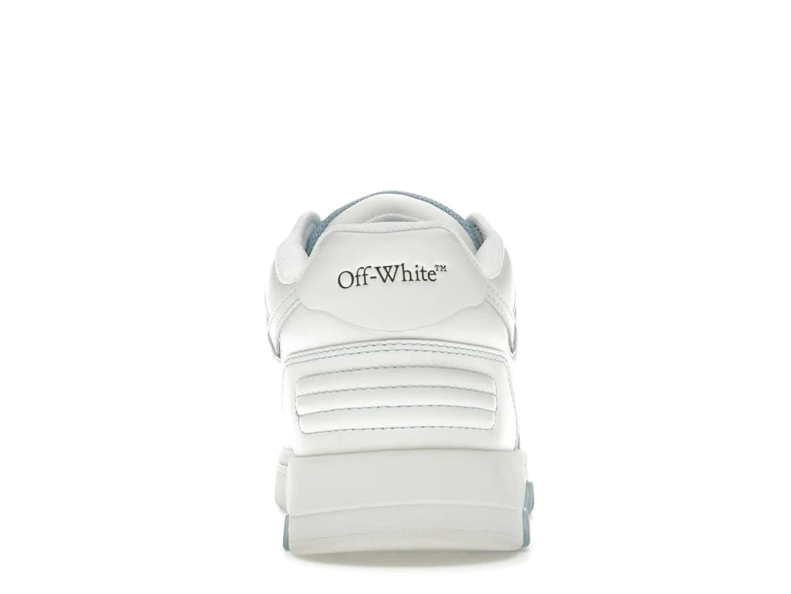 OFF-WHITE Out Of Office OOO Low Tops Light Blue White