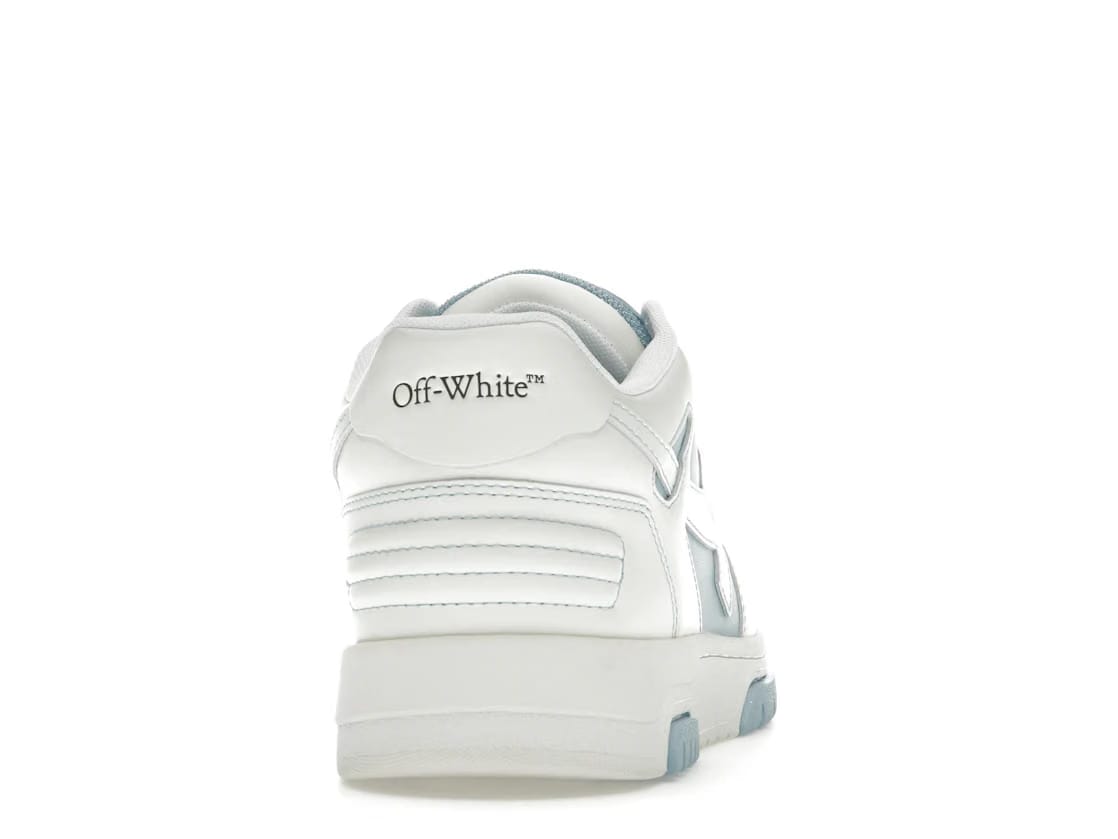 OFF-WHITE Out Of Office OOO Low Tops Light Blue White