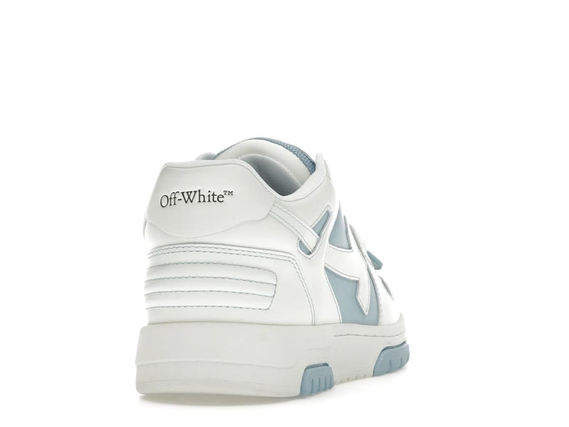 OFF-WHITE Out Of Office OOO Low Tops Light Blue White