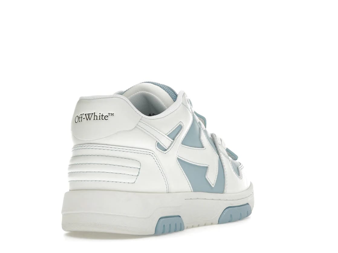 OFF-WHITE Out Of Office OOO Low Tops Light Blue White