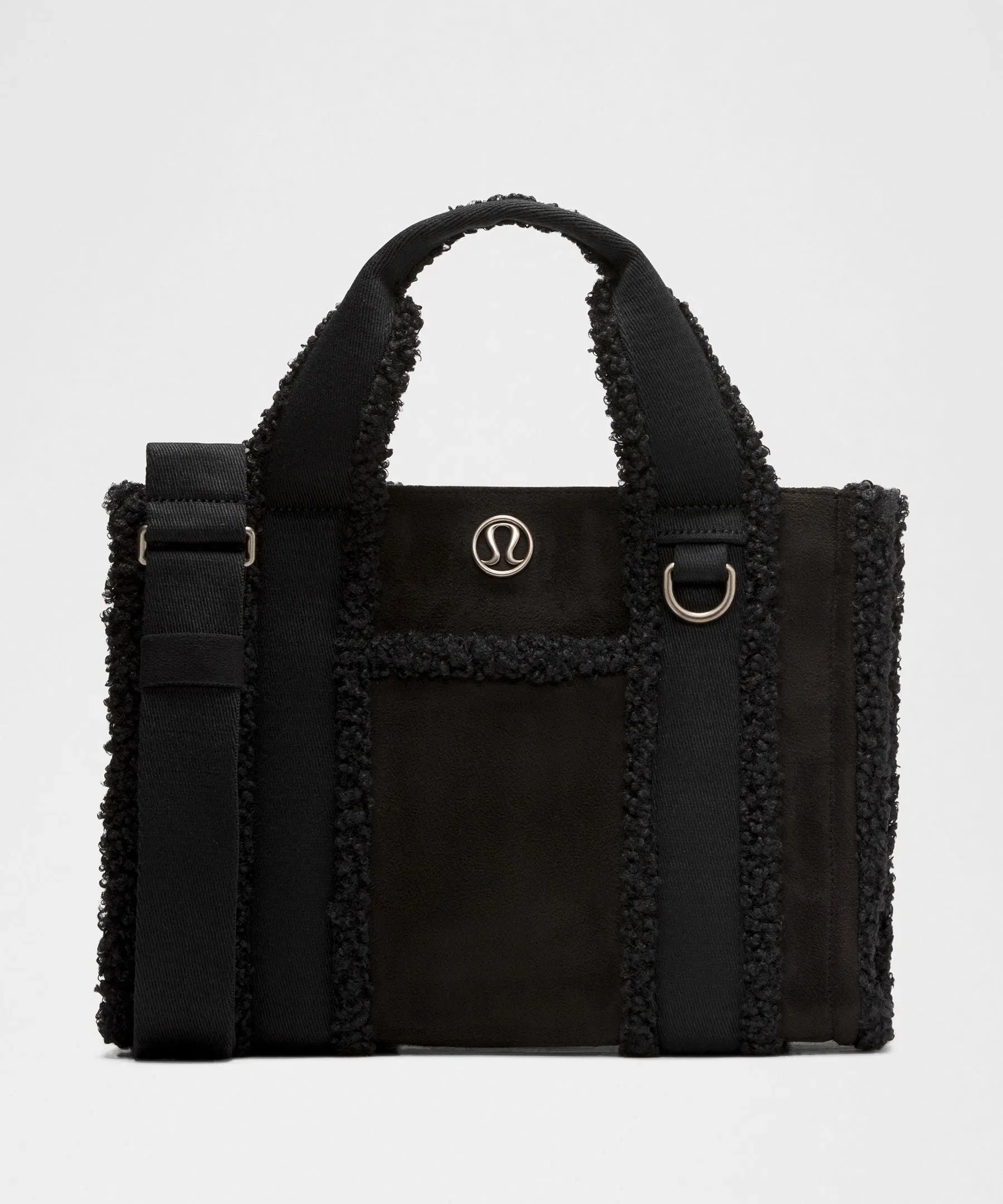 Lululemon Boxy Mini Tote Bag 4.5L *Faux Shearling Trims