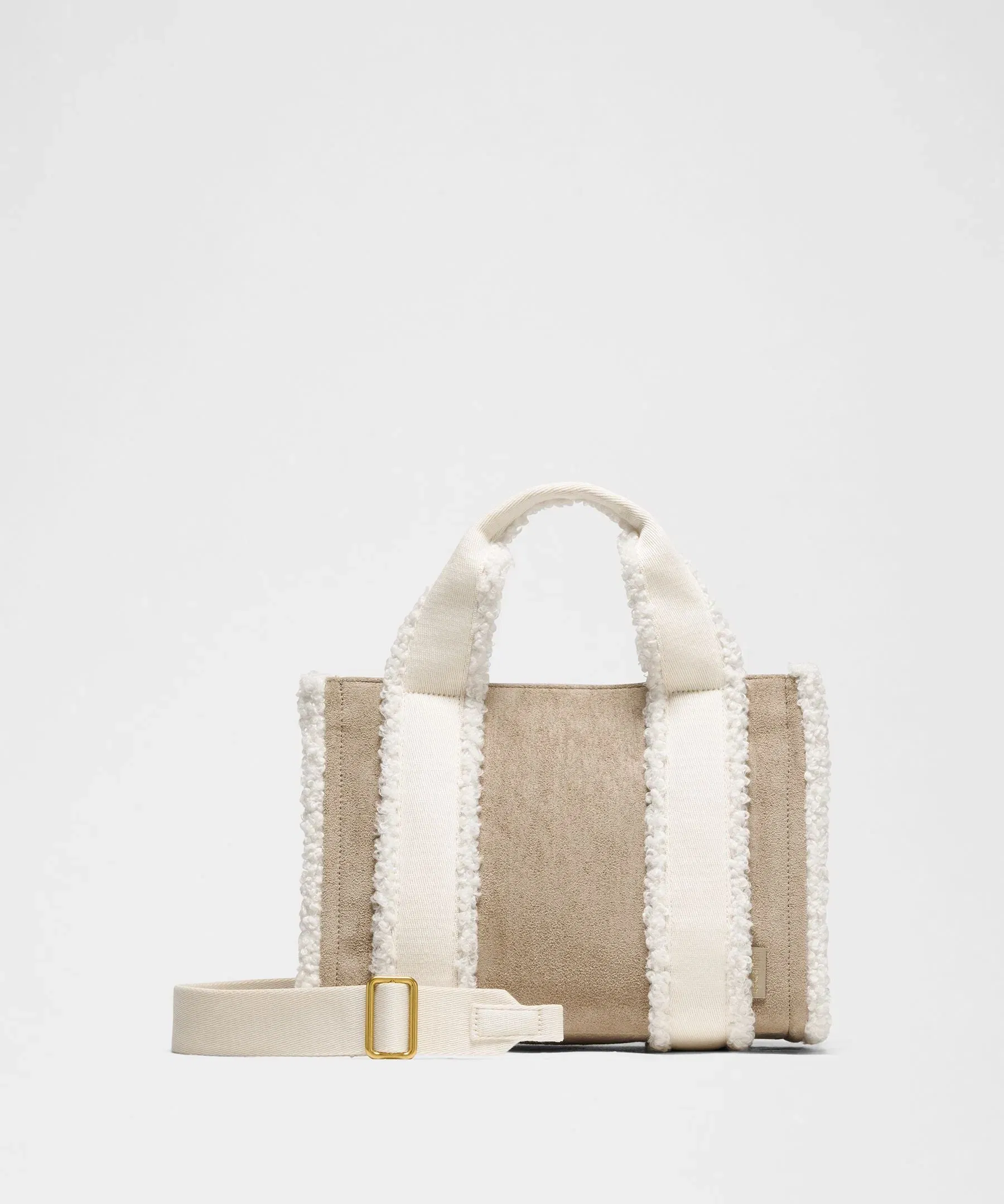 Lululemon Boxy Mini Tote Bag 4.5L *Faux Shearling Trims