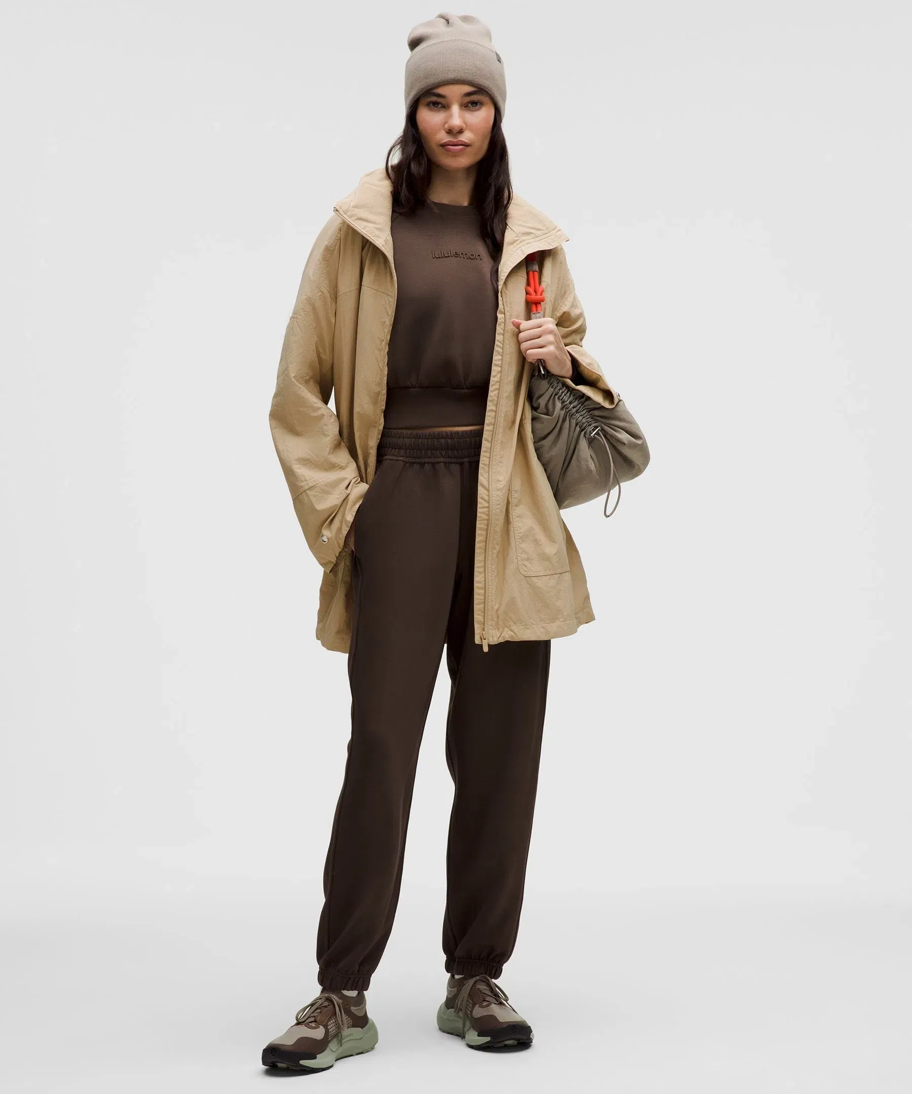 Lululemon Hooded Mid-Length Utility Jacket
