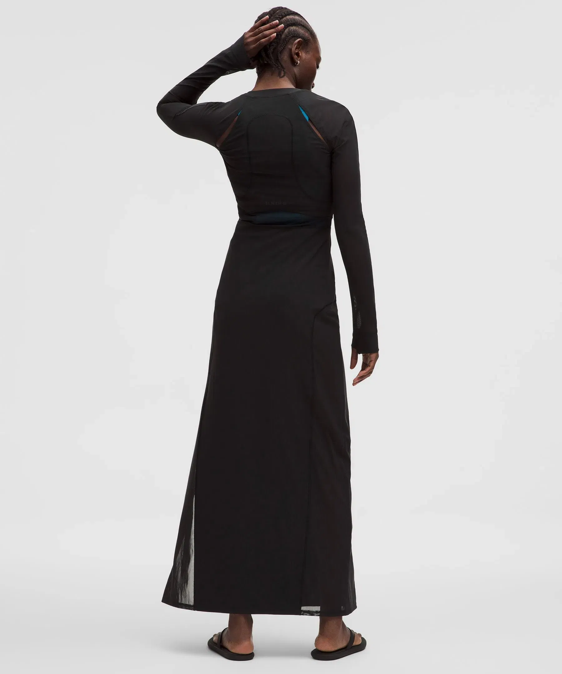 Lululemon Mesh Cutout Long-Sleeve Dress *SLNSH Collection