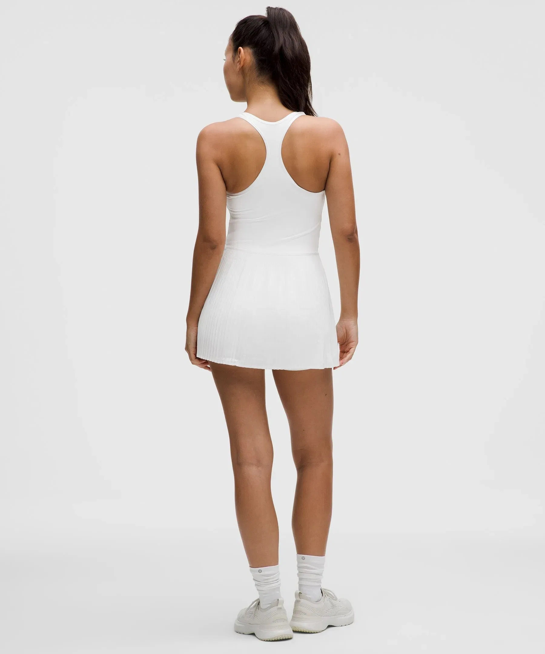 Lululemon Scoop-Neck Pleated Linerless Tennis Dress