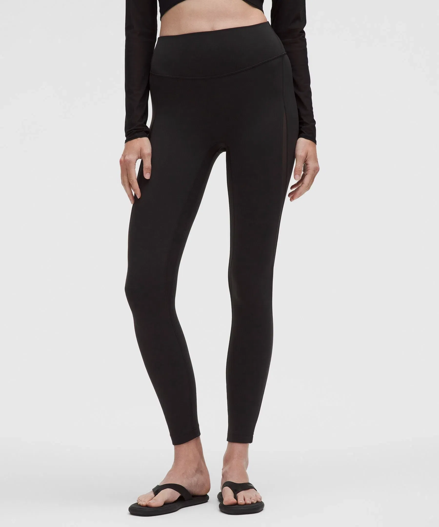 Lululemon Women's Nulu High-Rise Mesh-Panel Tight 25"