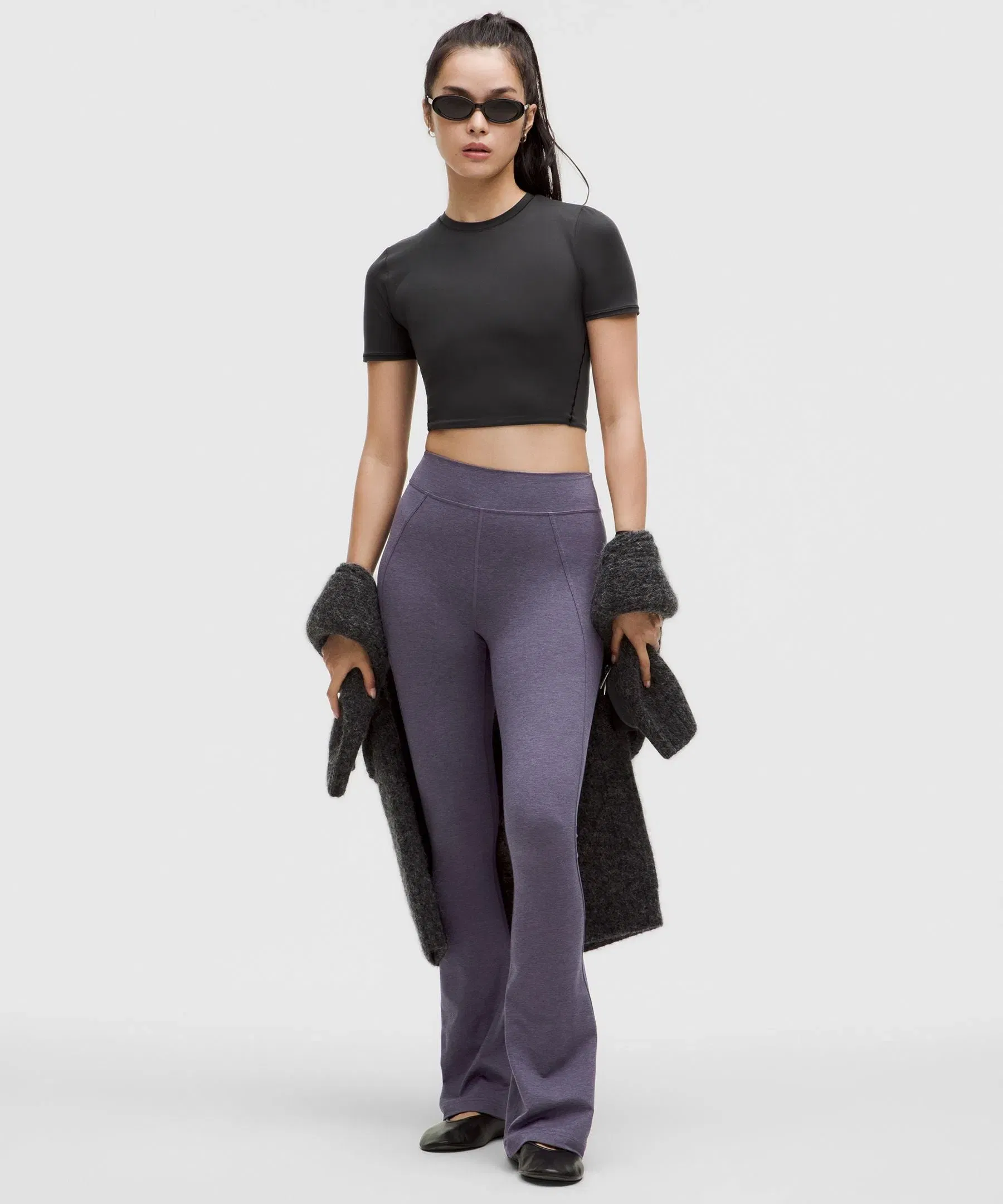 Lululemon Softy Suedey Split-Hem High-Rise Mini-Flare Pant *Regular