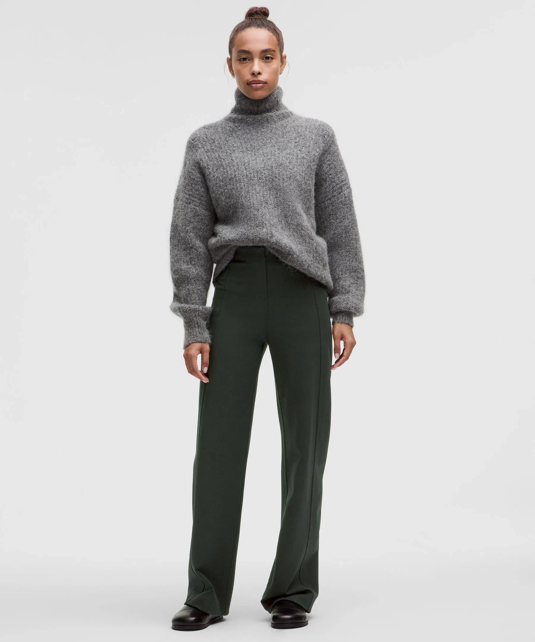 Lululemon Women's Stretch Knit Straight-Leg Pull-On Pant