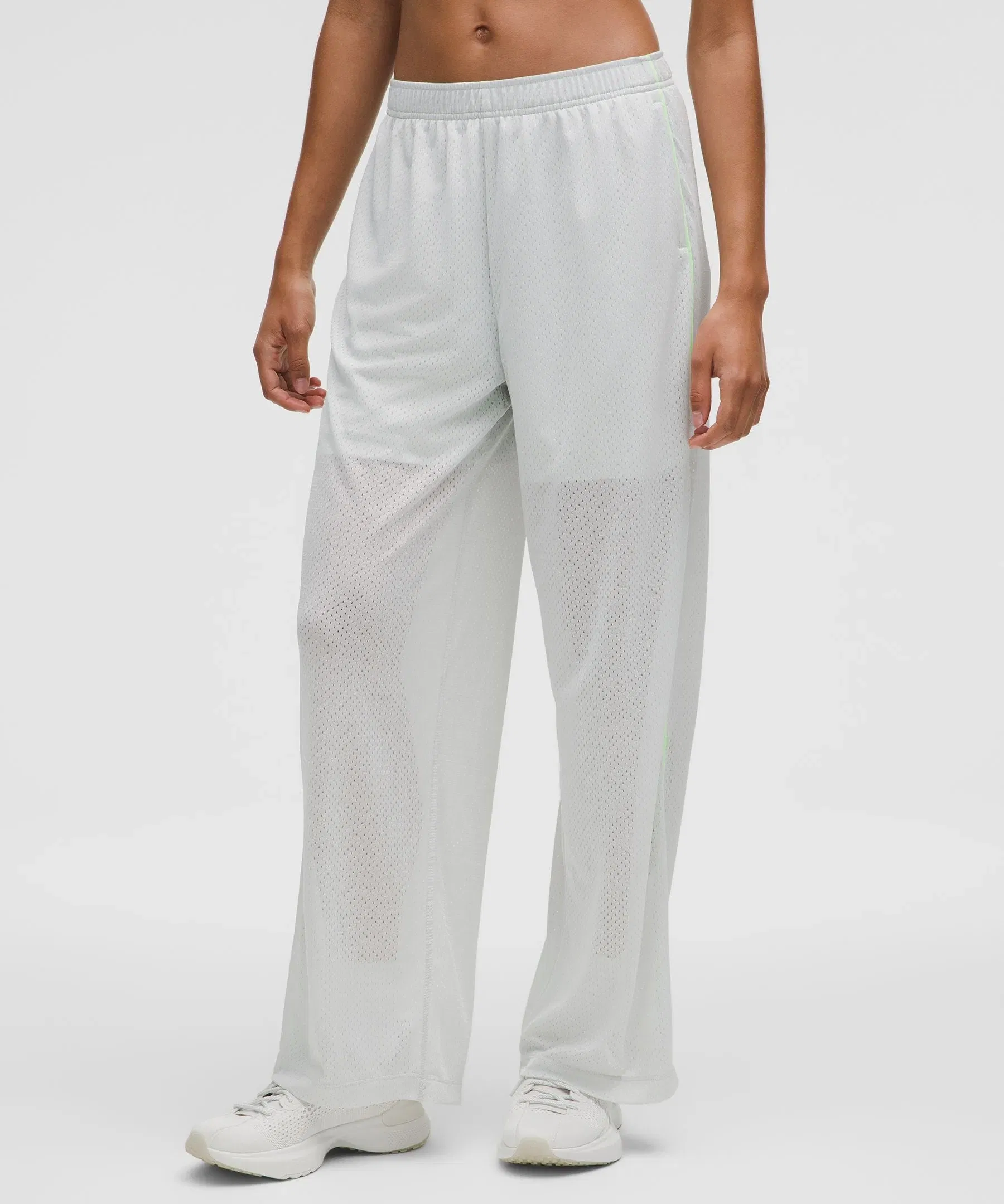 Lululemon Mesh High-Rise Wide-Leg Training Pant