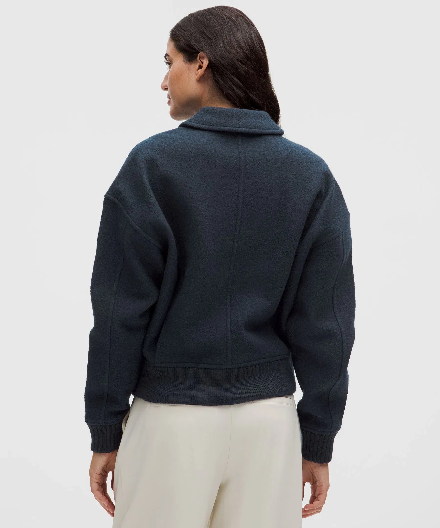 Lululemon Wool-Blend Collared Jacket