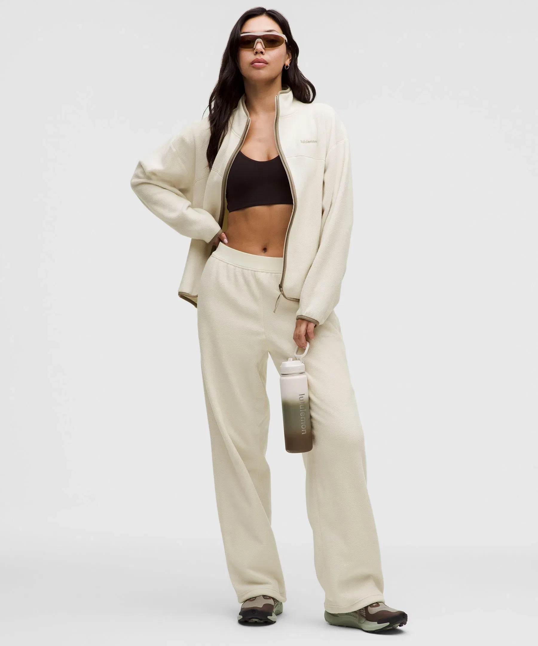 Lululemon Tumbled Fleece Mid-Rise Relaxed-Fit Hiking Pant