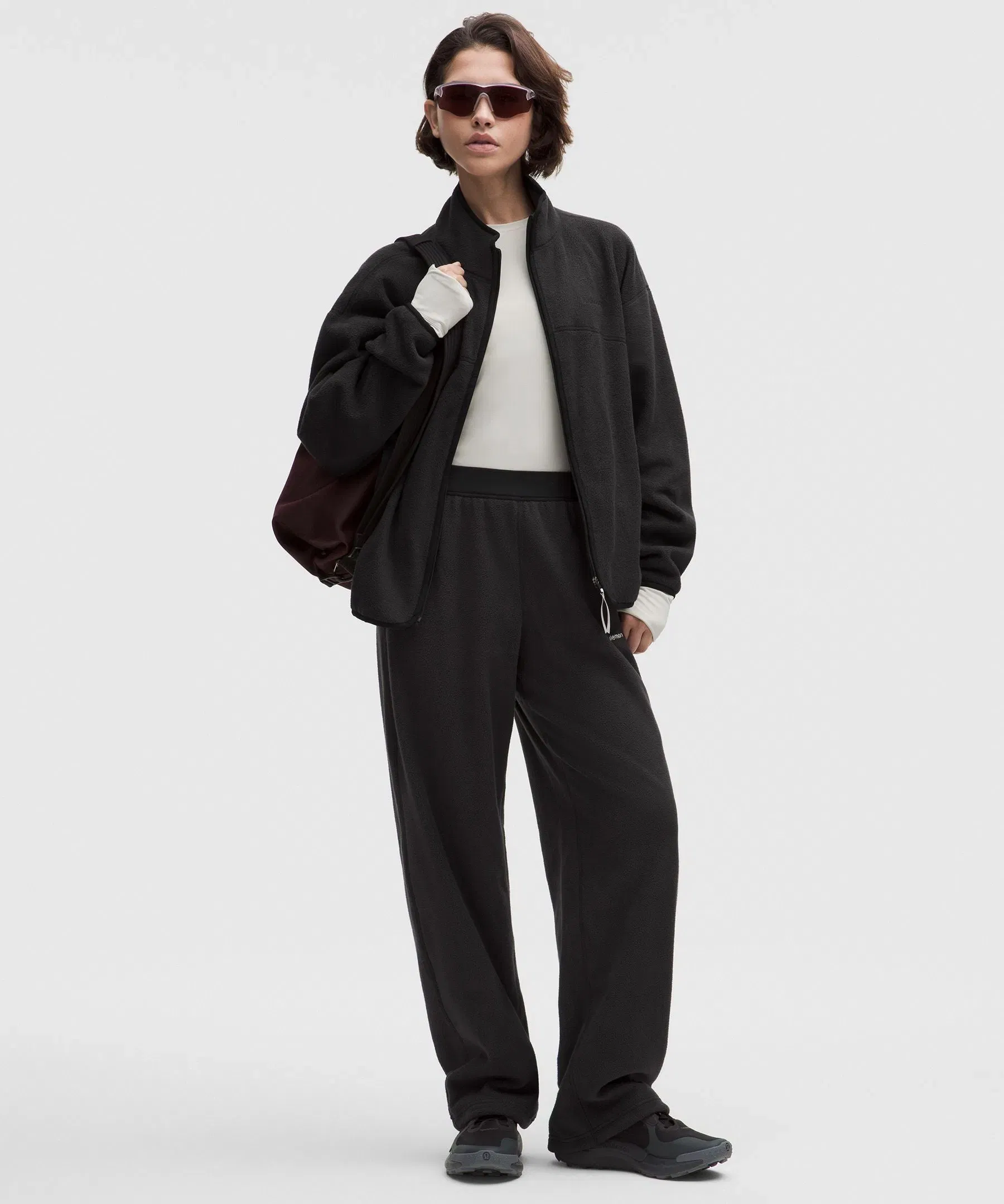 Lululemon Tumbled Fleece Mid-Rise Relaxed-Fit Hiking Pant