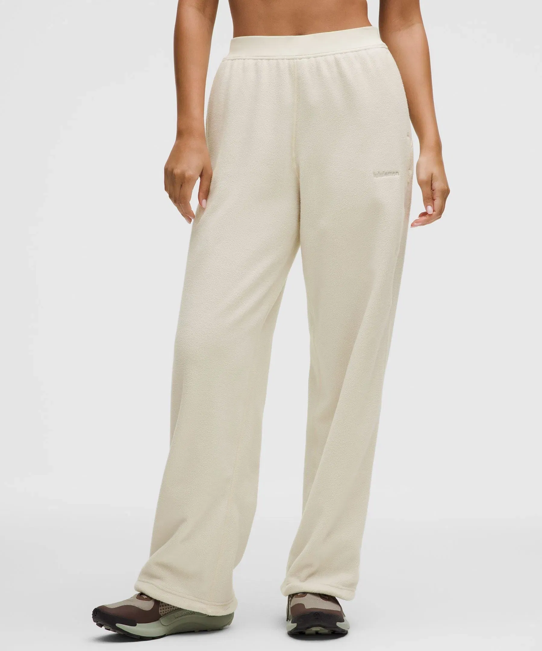 Lululemon Tumbled Fleece Mid-Rise Relaxed-Fit Hiking Pant