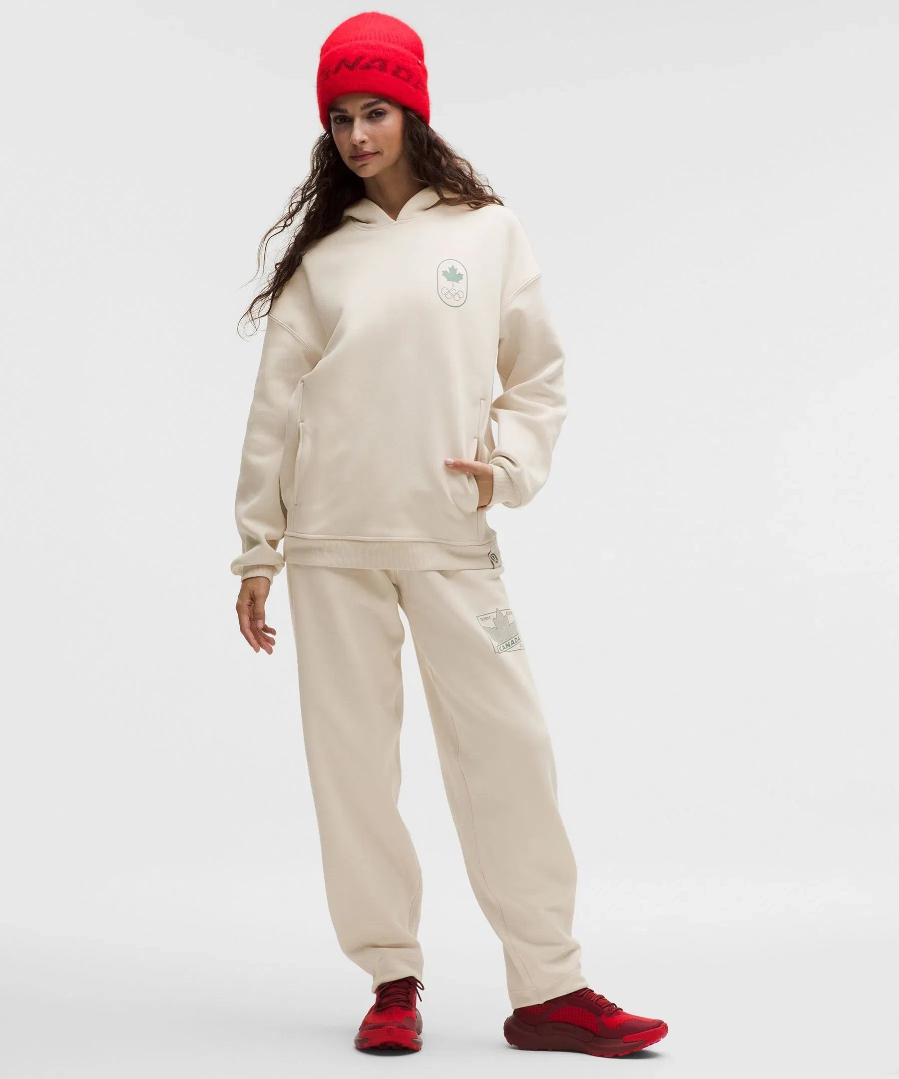 Lululemon Team Canada Womens Big Cozy Oversized Sweatpant *COC Logo