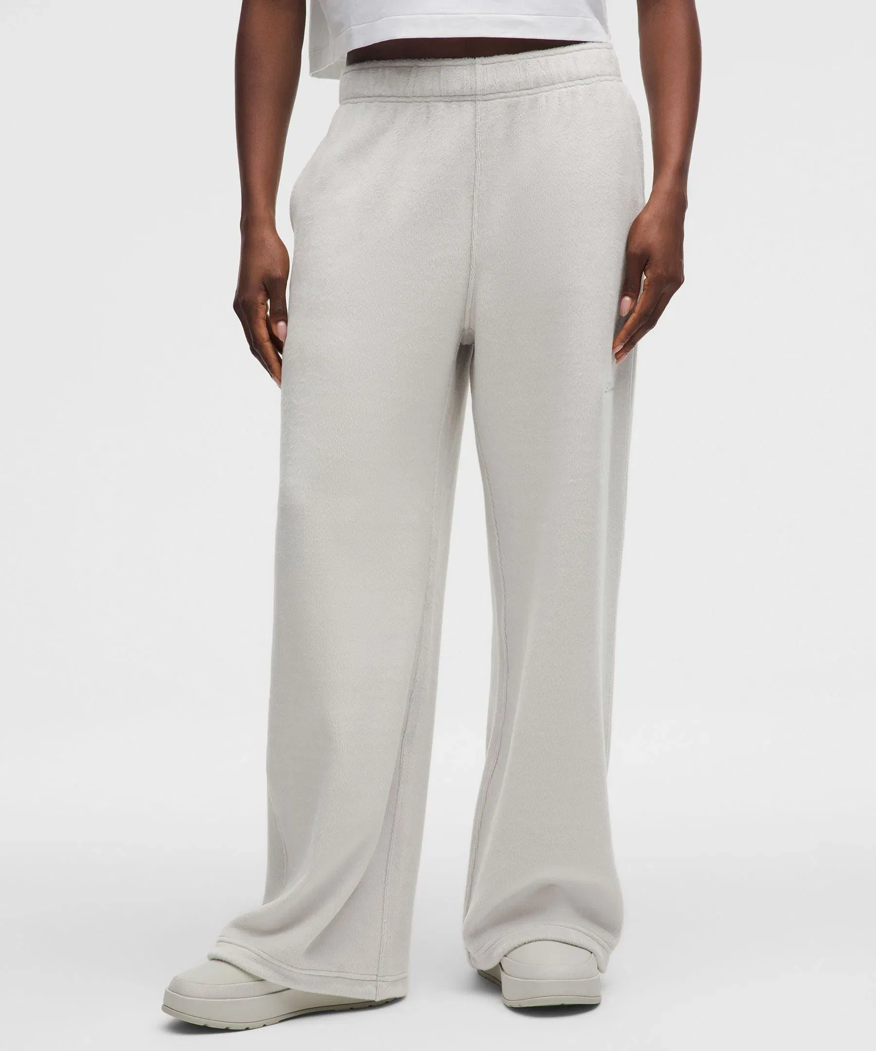 Lululemon Plush Velour Mid-Rise Pant