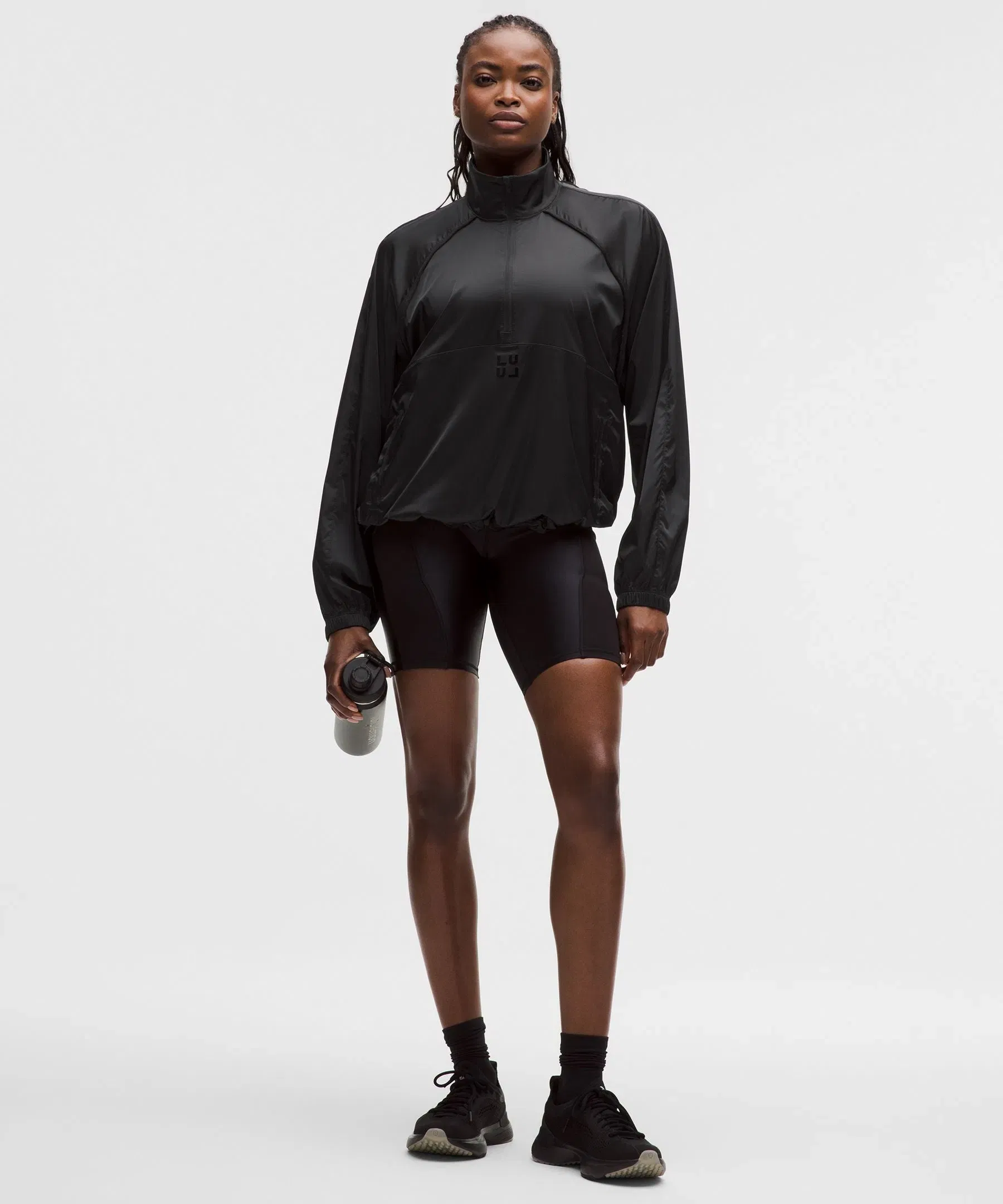 Lululemon Stretch-Satin Flocked Training Jacket