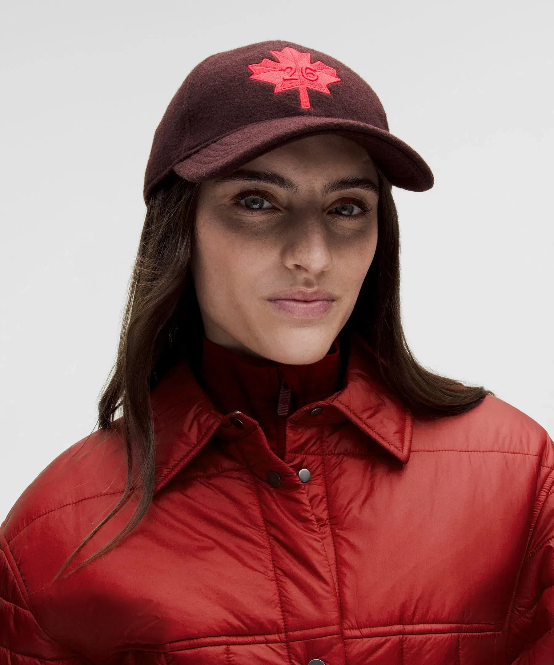 Lululemon Team Canada Women's Nylon Taffeta Insulated Shacket *COC Logo