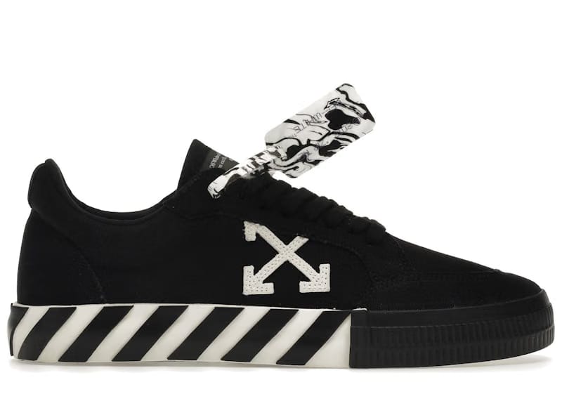 OFF-WHITE Vulc Low Black White Arrow