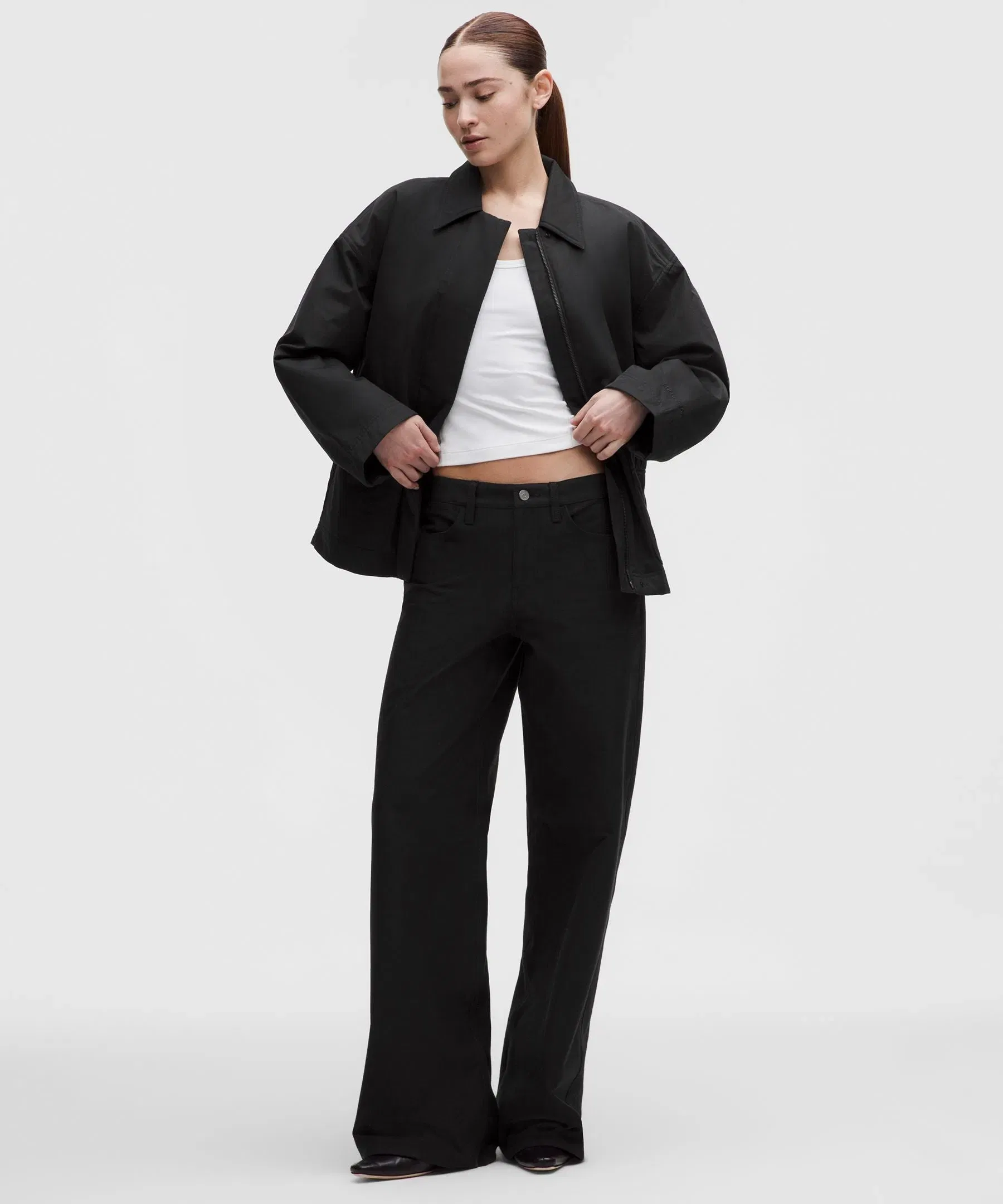 Lululemon Cotton Twill Insulated Jacket