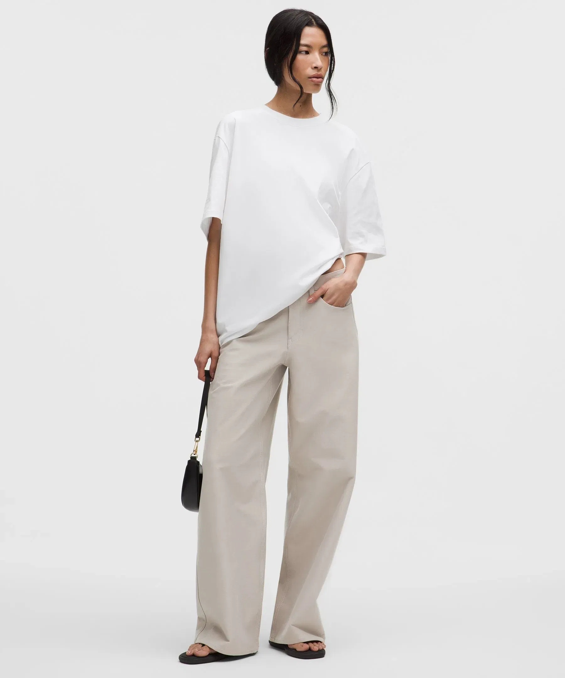 Lululemon Women's EasyFive Low-Rise Classic Wide-Leg Pant *Tall