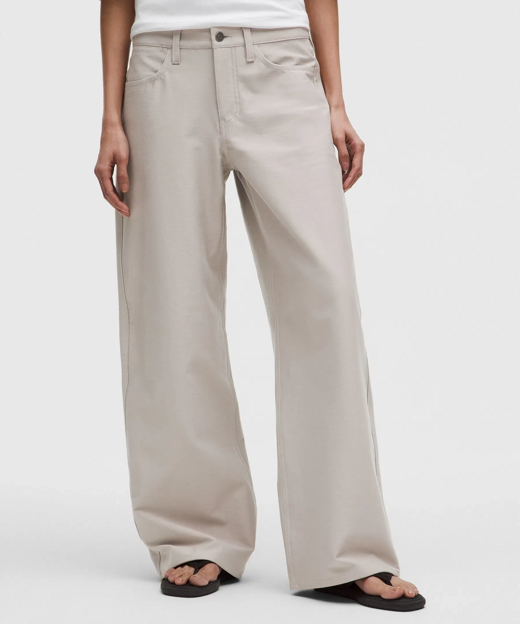 Lululemon Women's EasyFive Low-Rise Classic Wide-Leg Pant *Tall