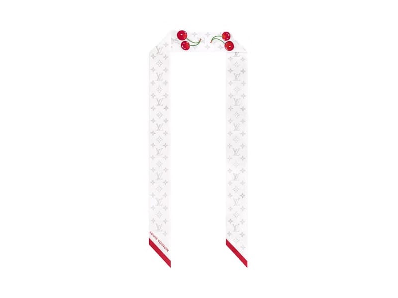 Louis Vuitton x Takashi Murakami Monogram Cherry Bandeau White