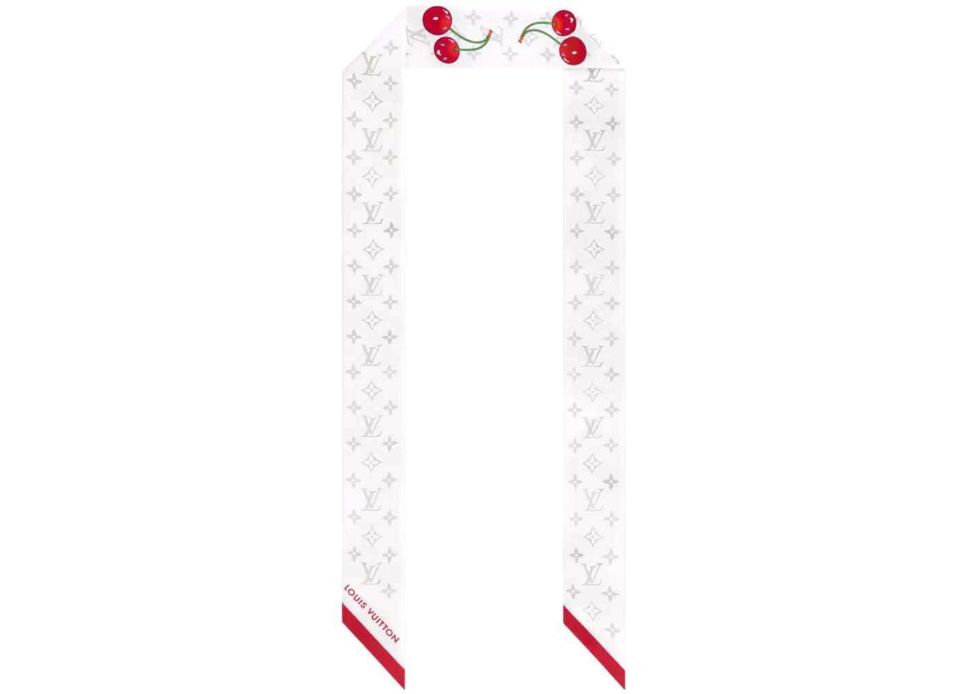 Louis Vuitton x Takashi Murakami Monogram Cherry Bandeau White