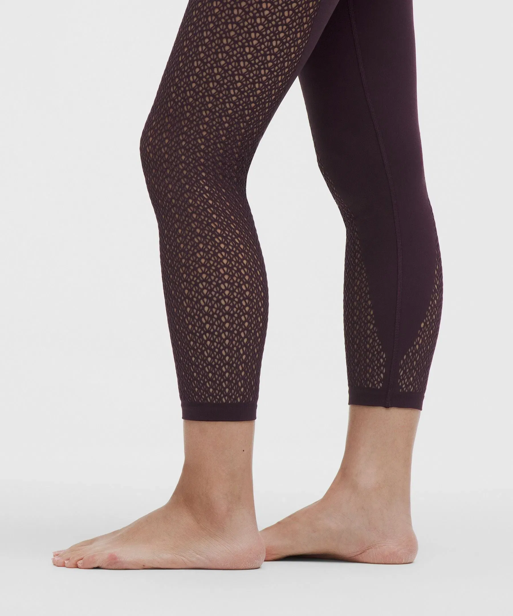 Lululemon Women's RevealKnit Interlace Mid-Rise Tight *7/8 Length