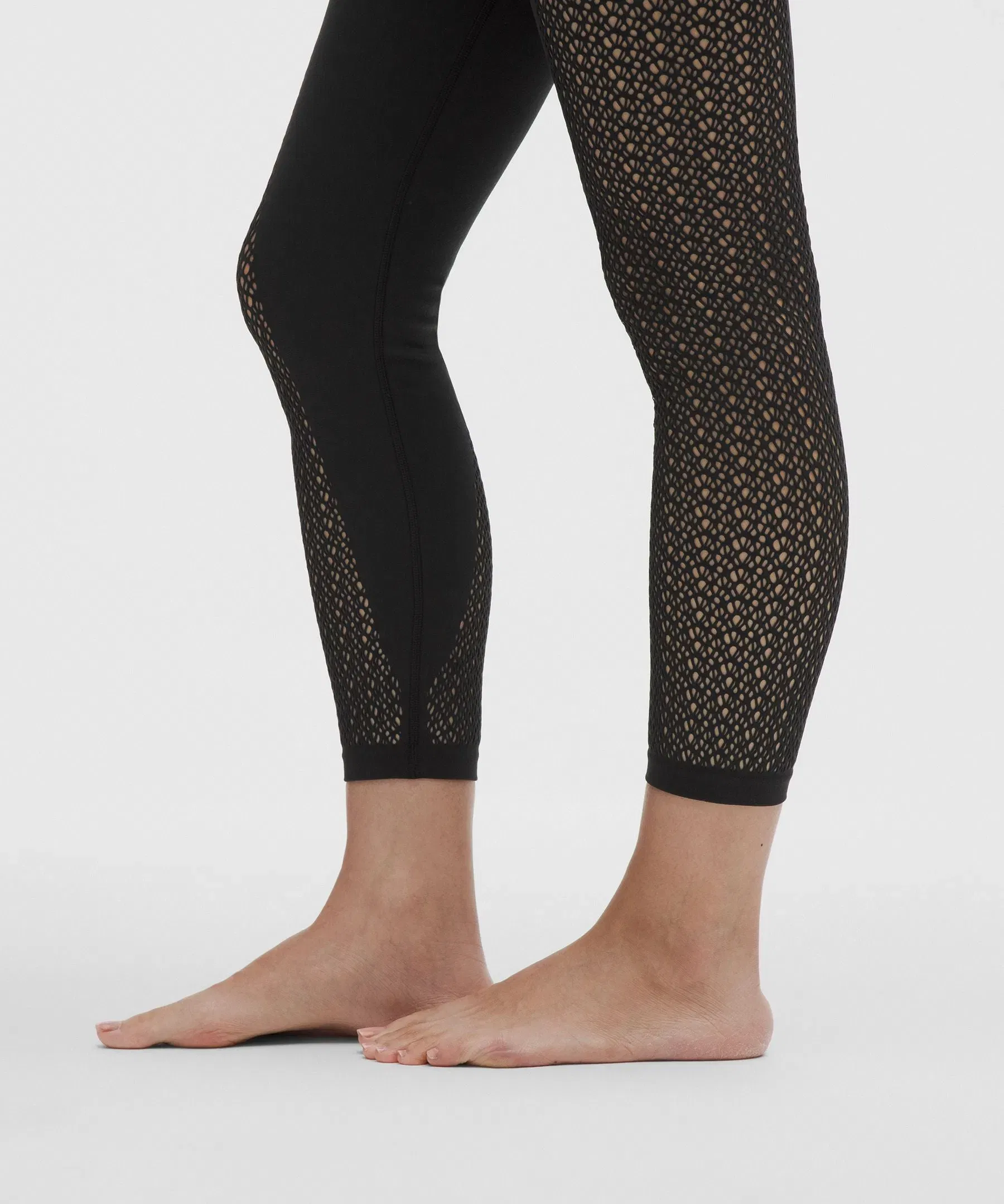 Lululemon Women's RevealKnit Interlace Mid-Rise Tight *7/8 Length